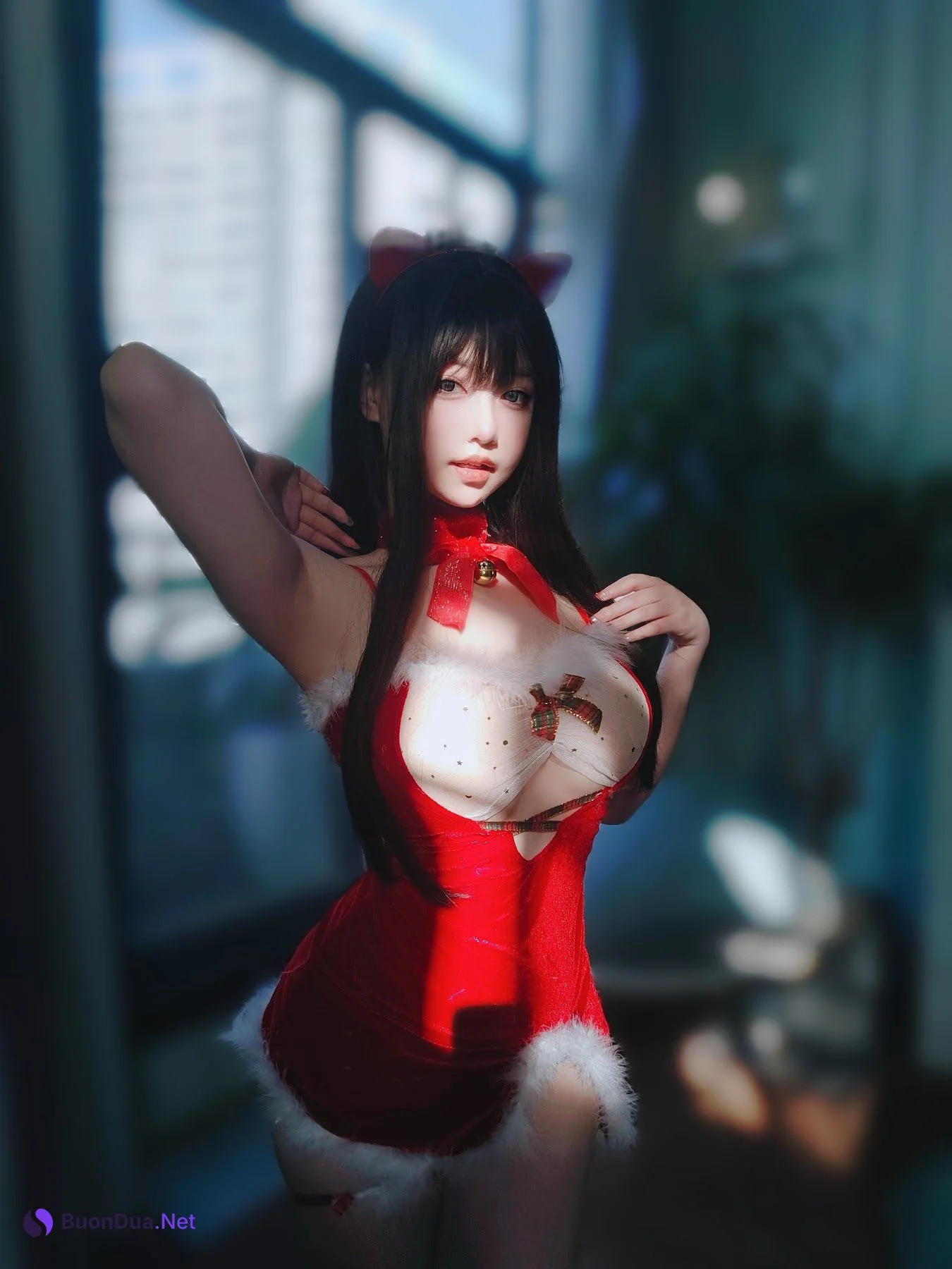 Coser@女主K – 圣诞麋鹿 - 照片 12