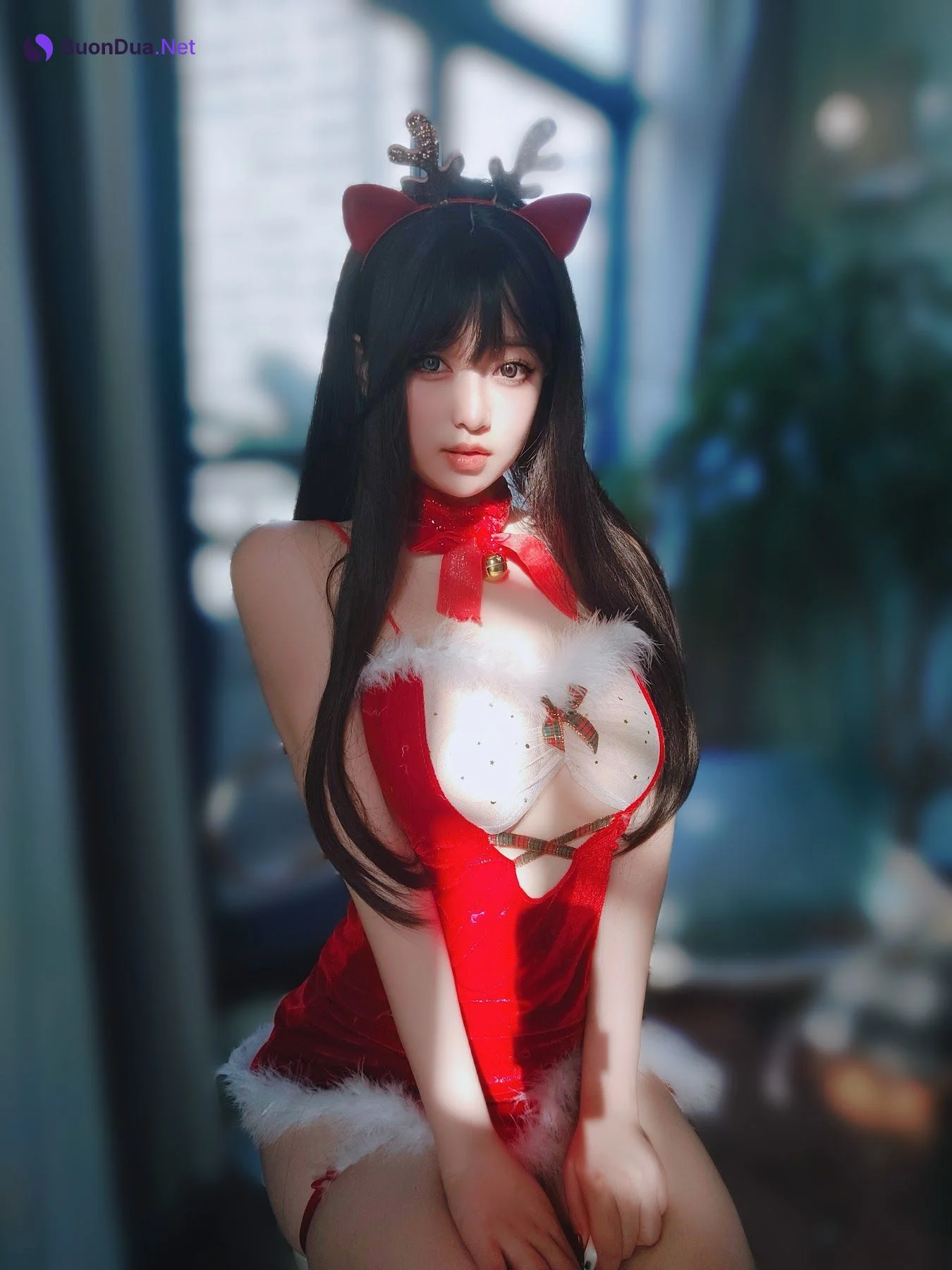 Coser@女主K – 圣诞麋鹿 - 照片 8