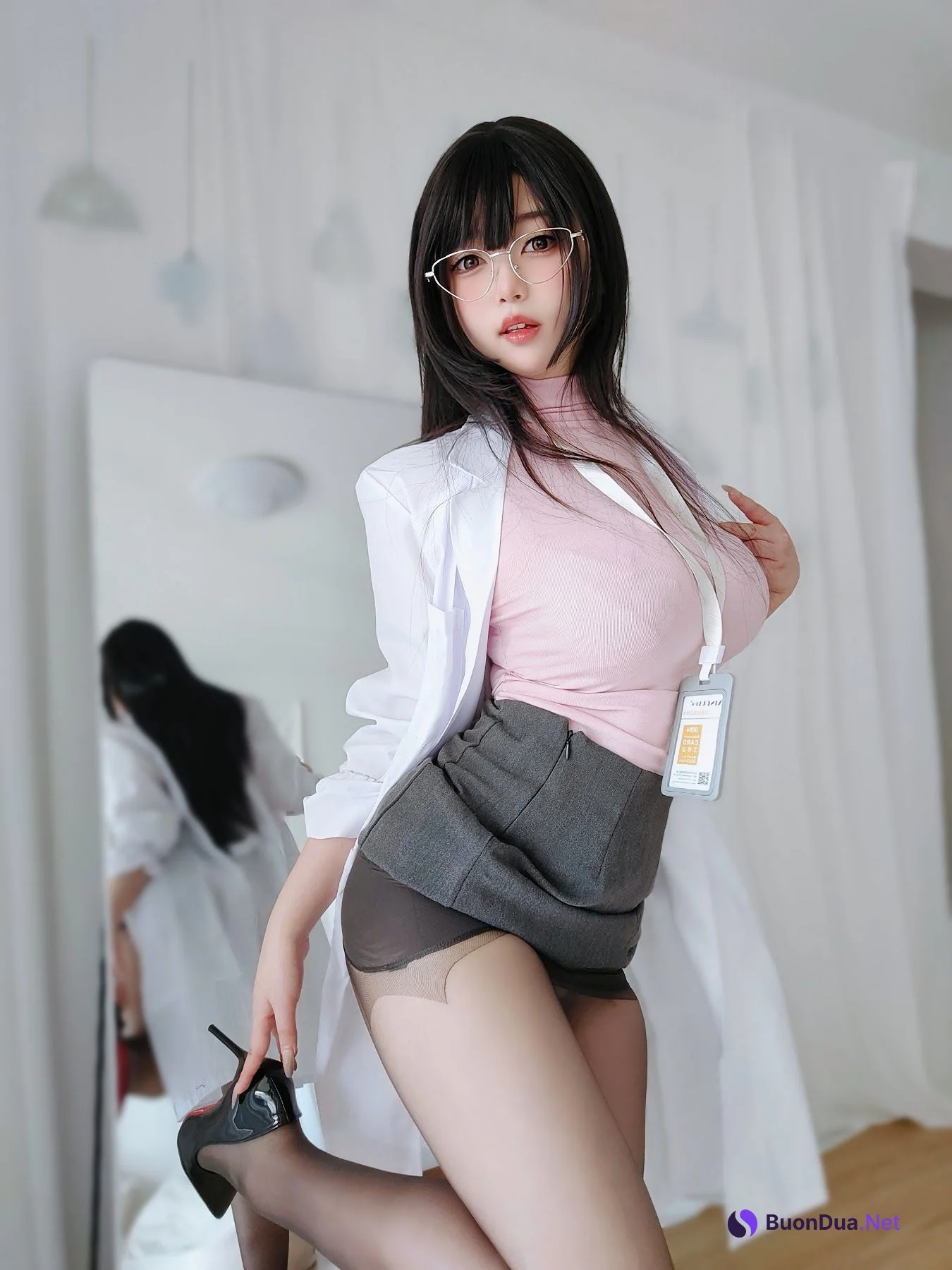 Coser@女主K – 保健医师 - 사진 17