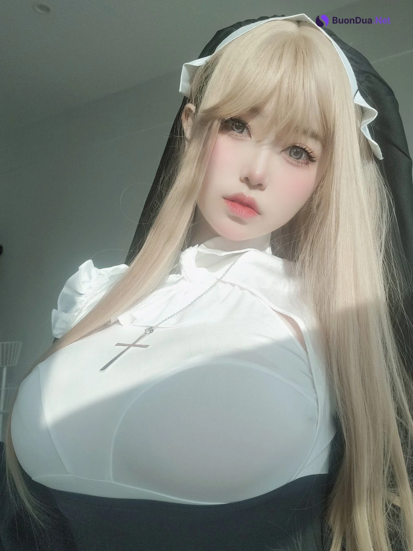 Coser@女主K – 修女 - 사진 16