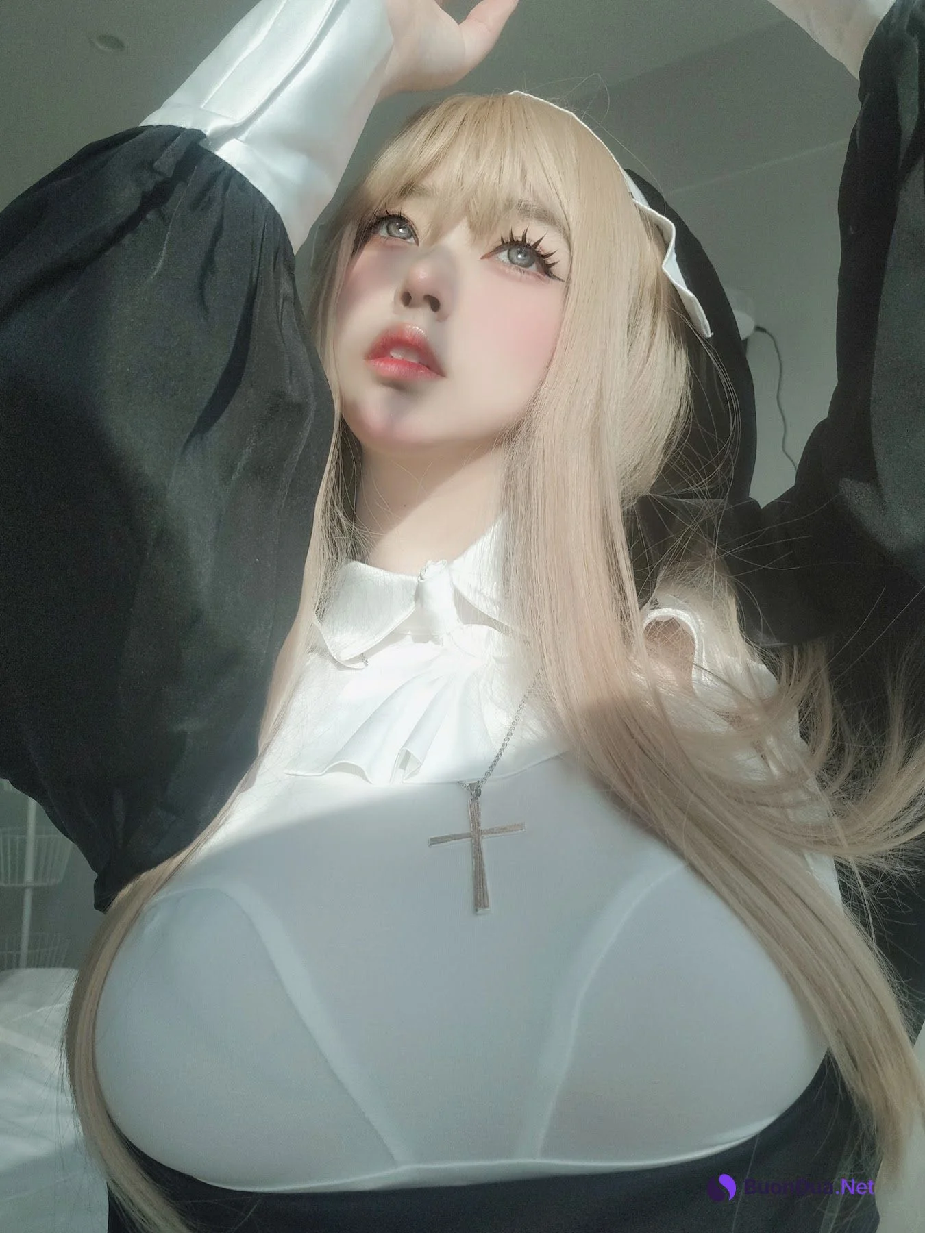 Coser@女主K – 修女 - 사진 19