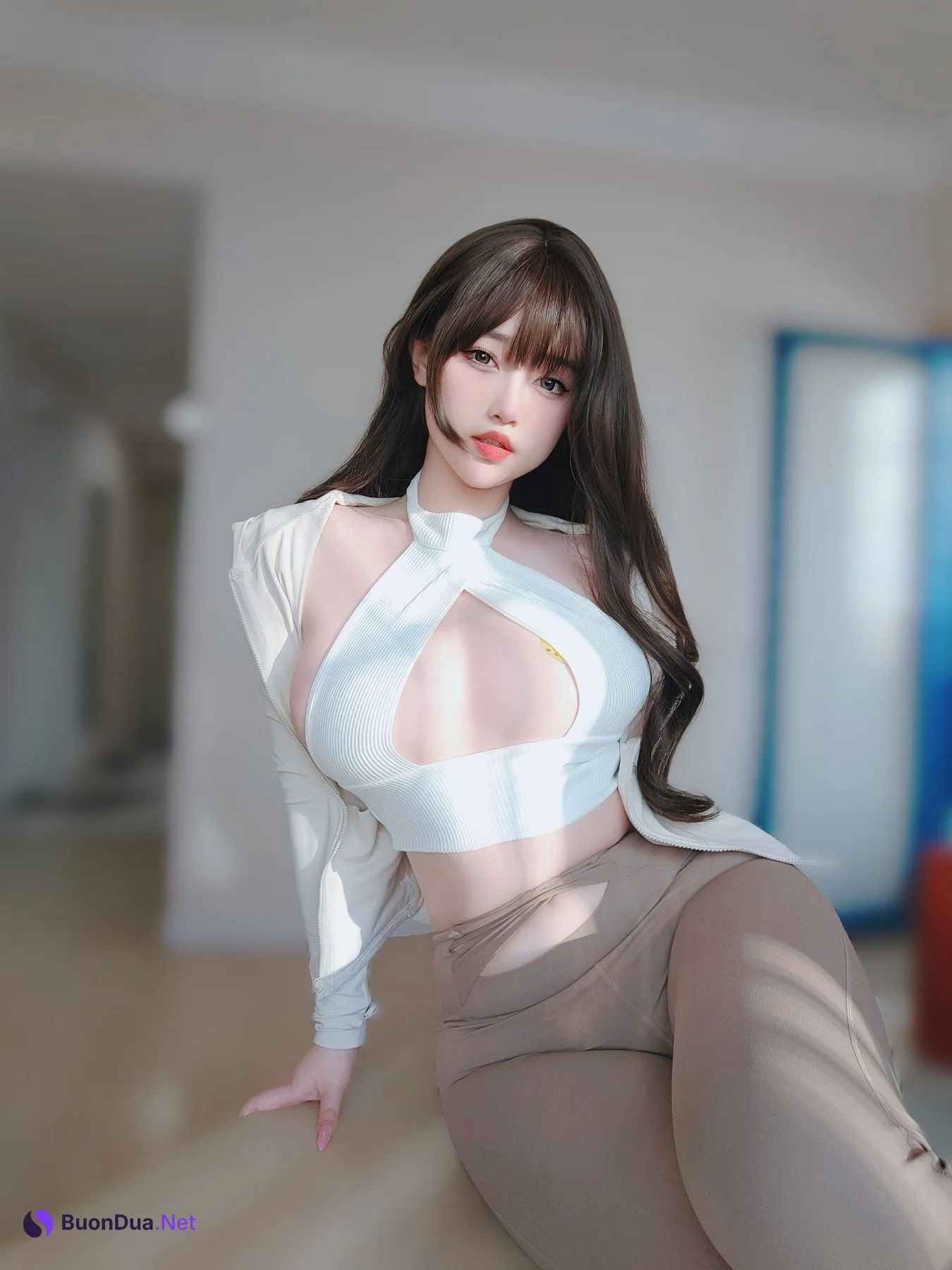 Coser@女主K – 瑜伽服 - 写真 3