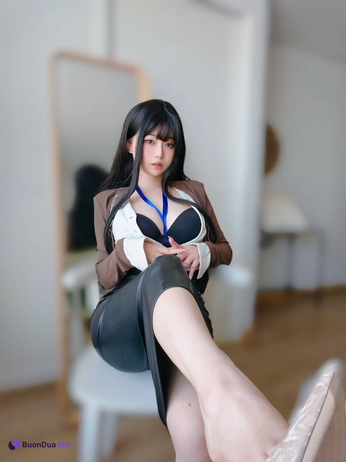 Coser@女主K – 上司的秘密 - 写真 19
