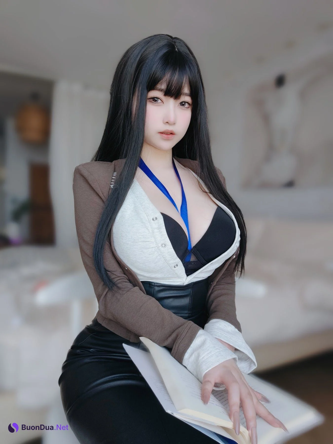 Coser@女主K – 上司的秘密 - 写真 2