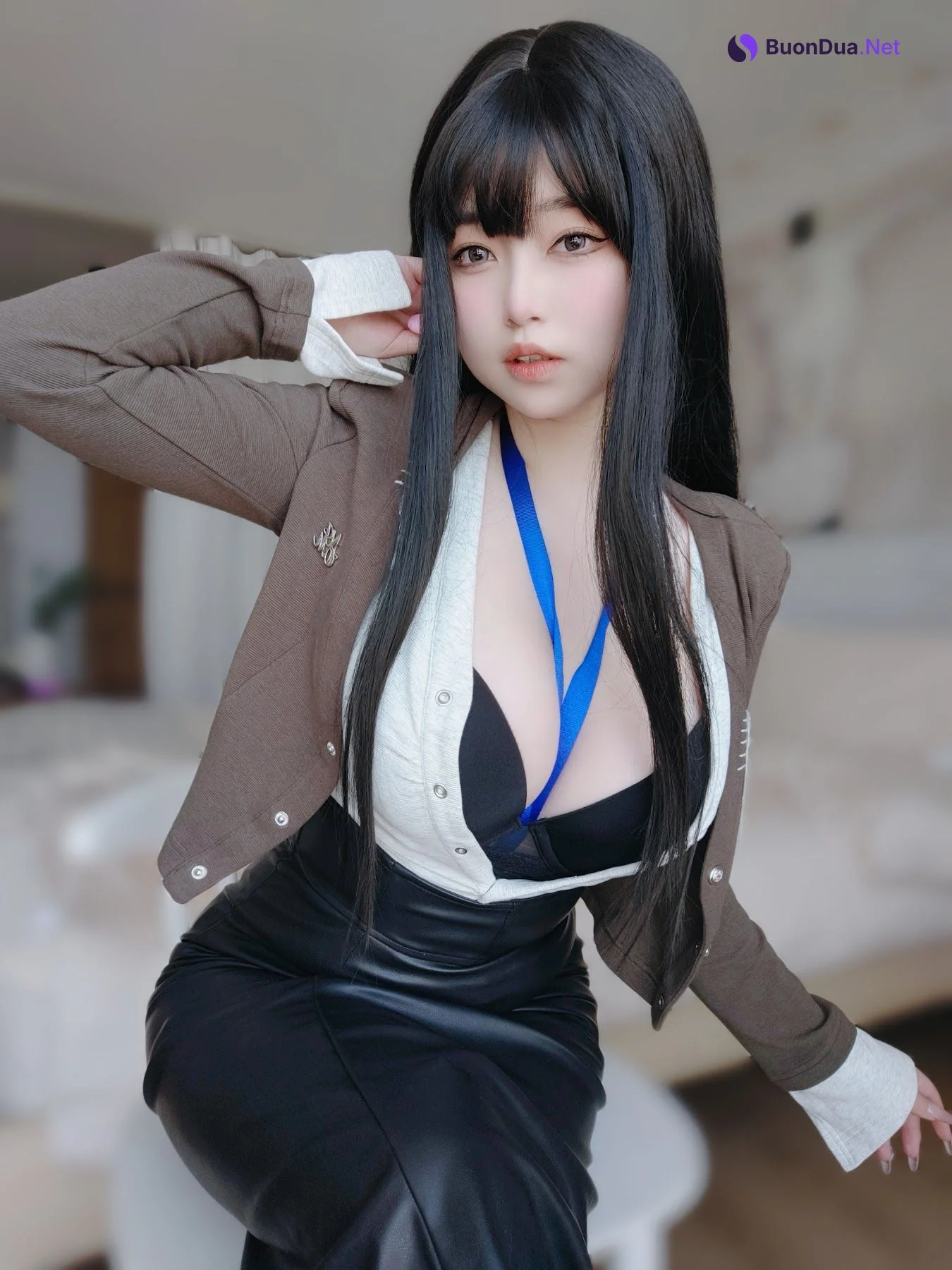 Coser@女主K – 上司的秘密 - 写真 4
