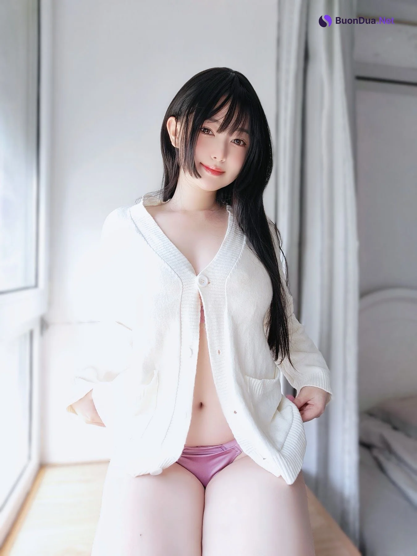 Coser@女主K – 素颜的清晨 - Photo 2