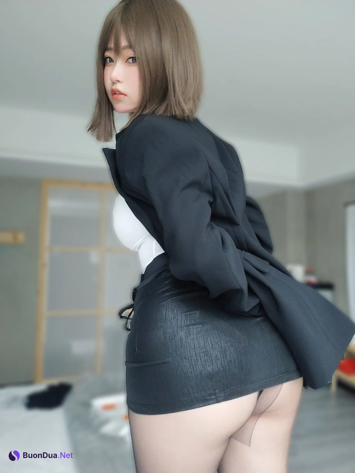 Coser@女主K – 大胆的秘书 - Photo 17