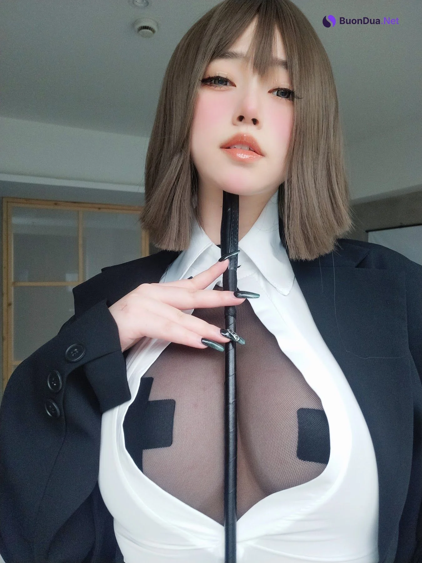 Coser@女主K – 大胆的秘书 - Photo 19