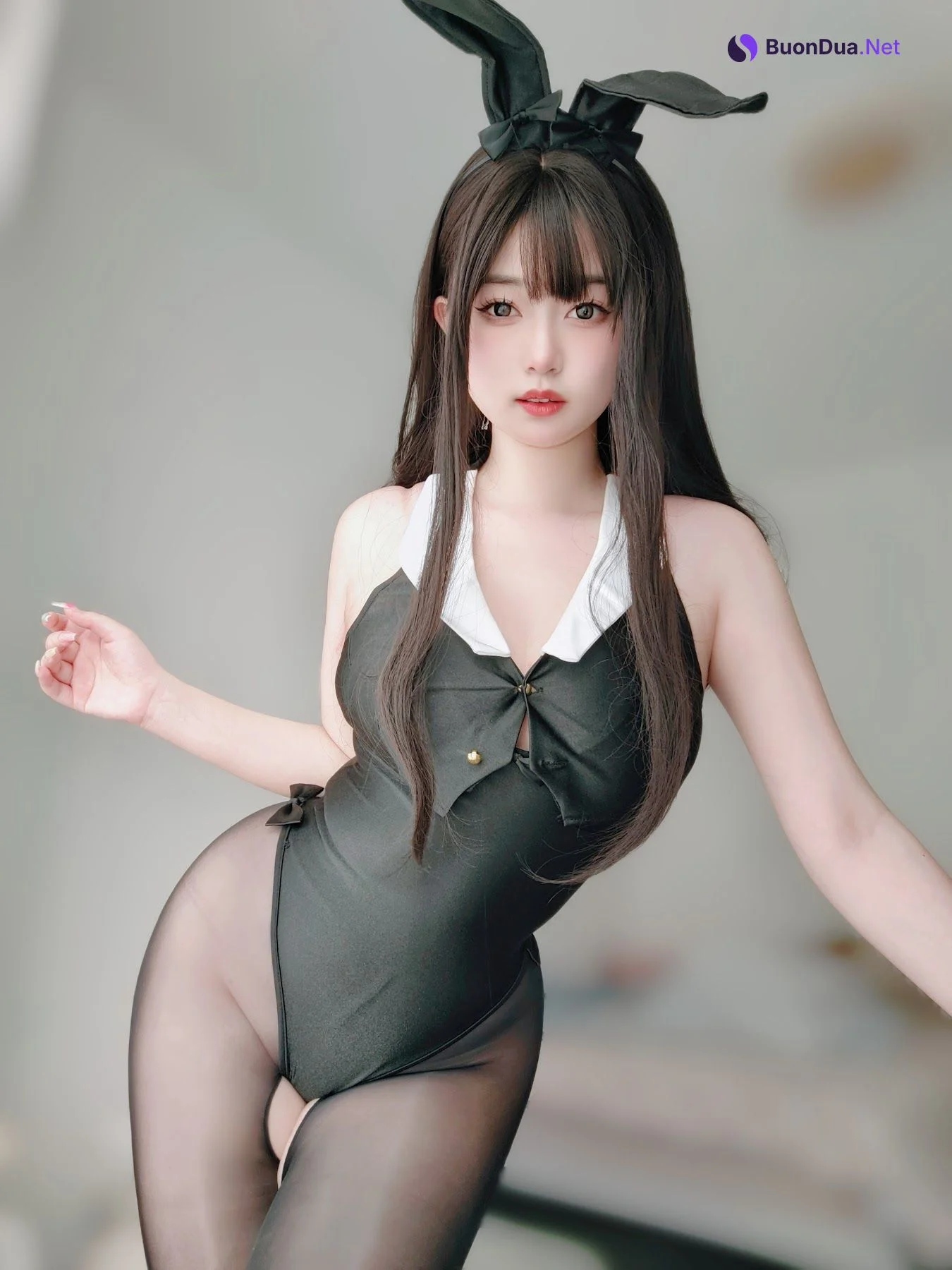 Coser@女主K – 黑丝兔女郎 - Photo 4