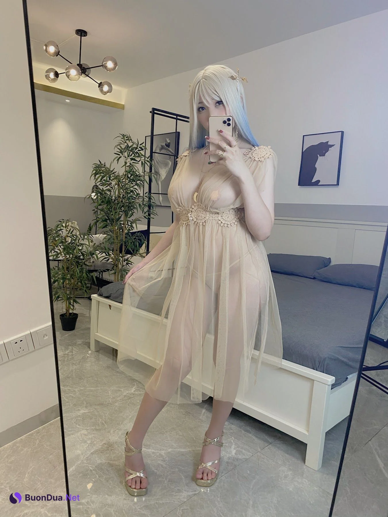 Coser@Kano Nozomi (鹿野希) – 金の紗衣物語 - Photo 2