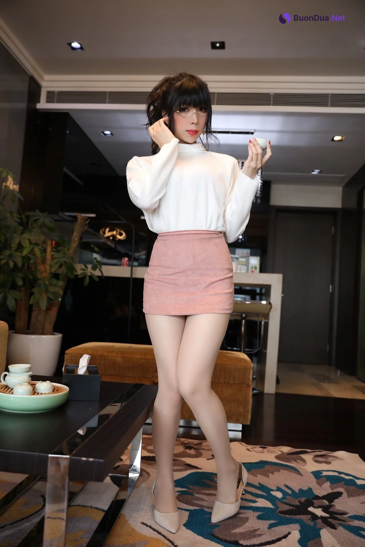 Coser@Kano Nozomi (鹿野希) Vol.06 单马尾眼镜娘 - Photo 17