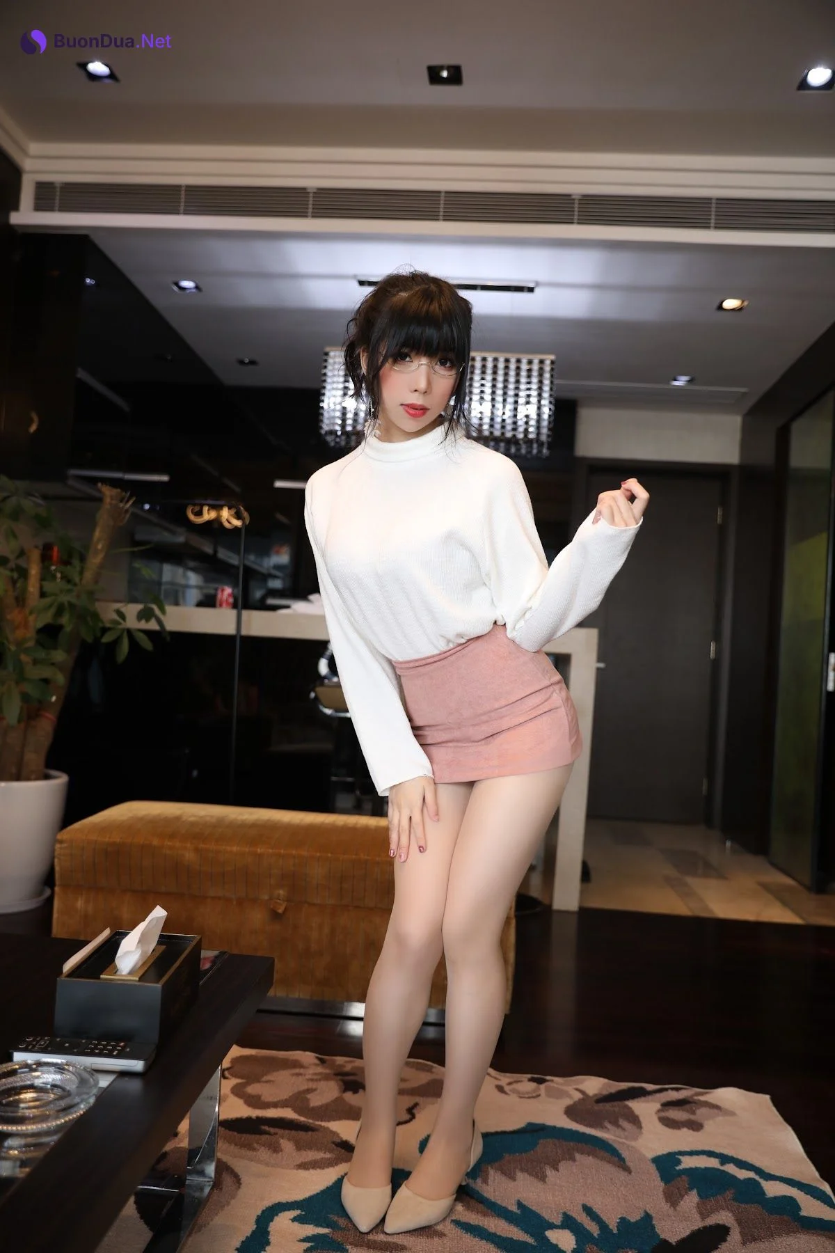 Coser@Kano Nozomi (鹿野希) Vol.06 单马尾眼镜娘 - Photo 3