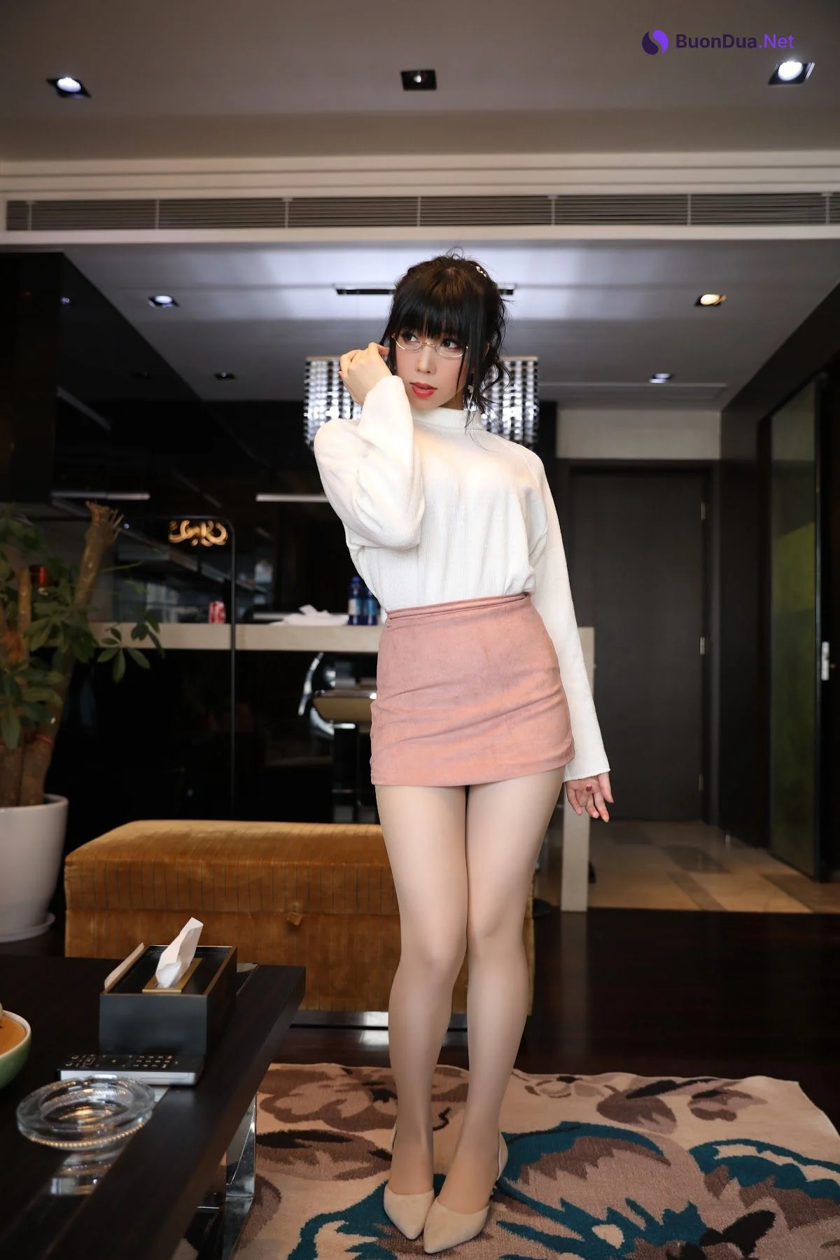 Coser@Kano Nozomi (鹿野希) Vol.06 单马尾眼镜娘 - Photo 4