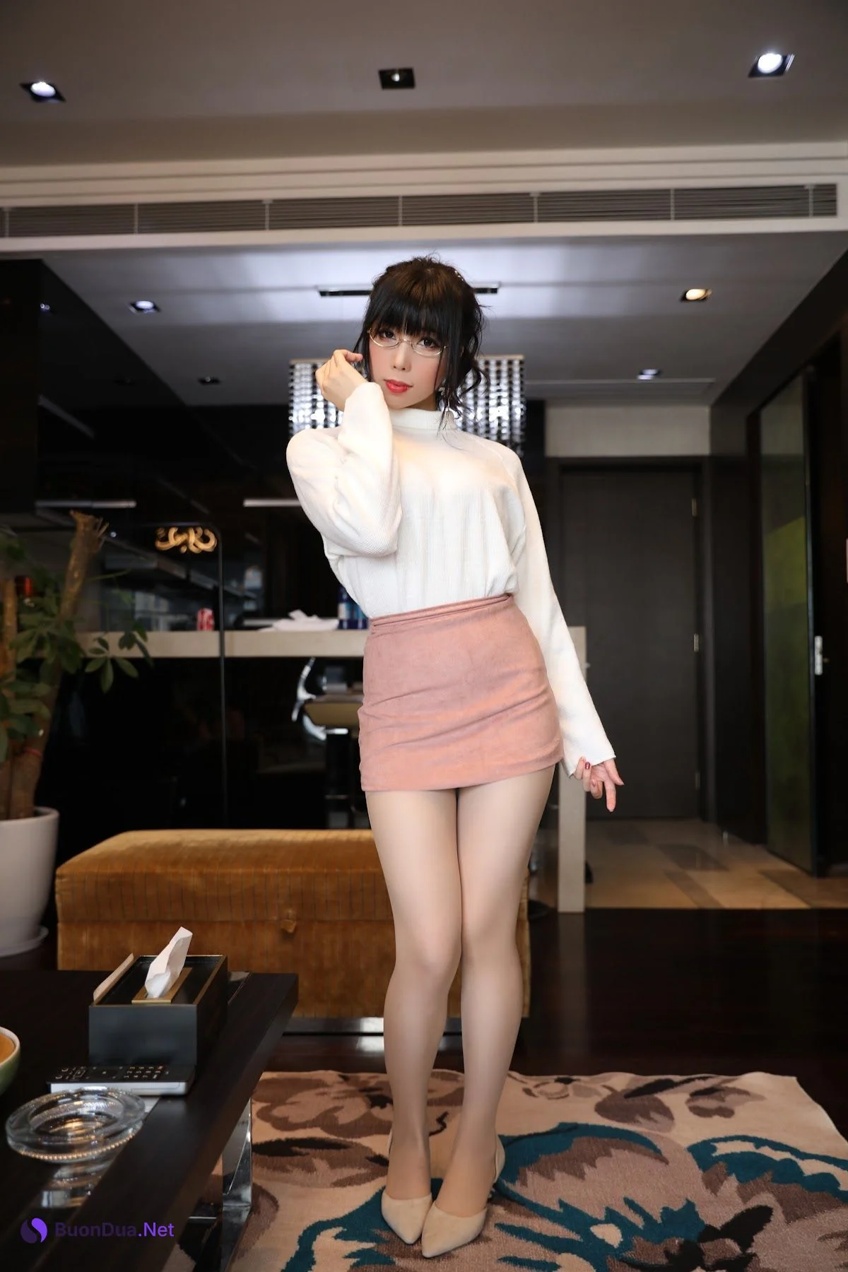 Coser@Kano Nozomi (鹿野希) Vol.06 单马尾眼镜娘 - Photo 5