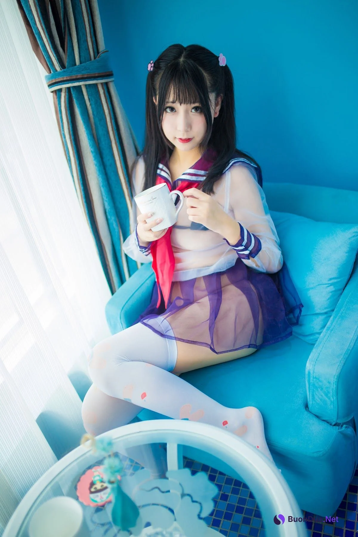 Coser@Mao Jiu Jiang Sakura (猫九酱Sakura) – 刀舞 - 사진 12