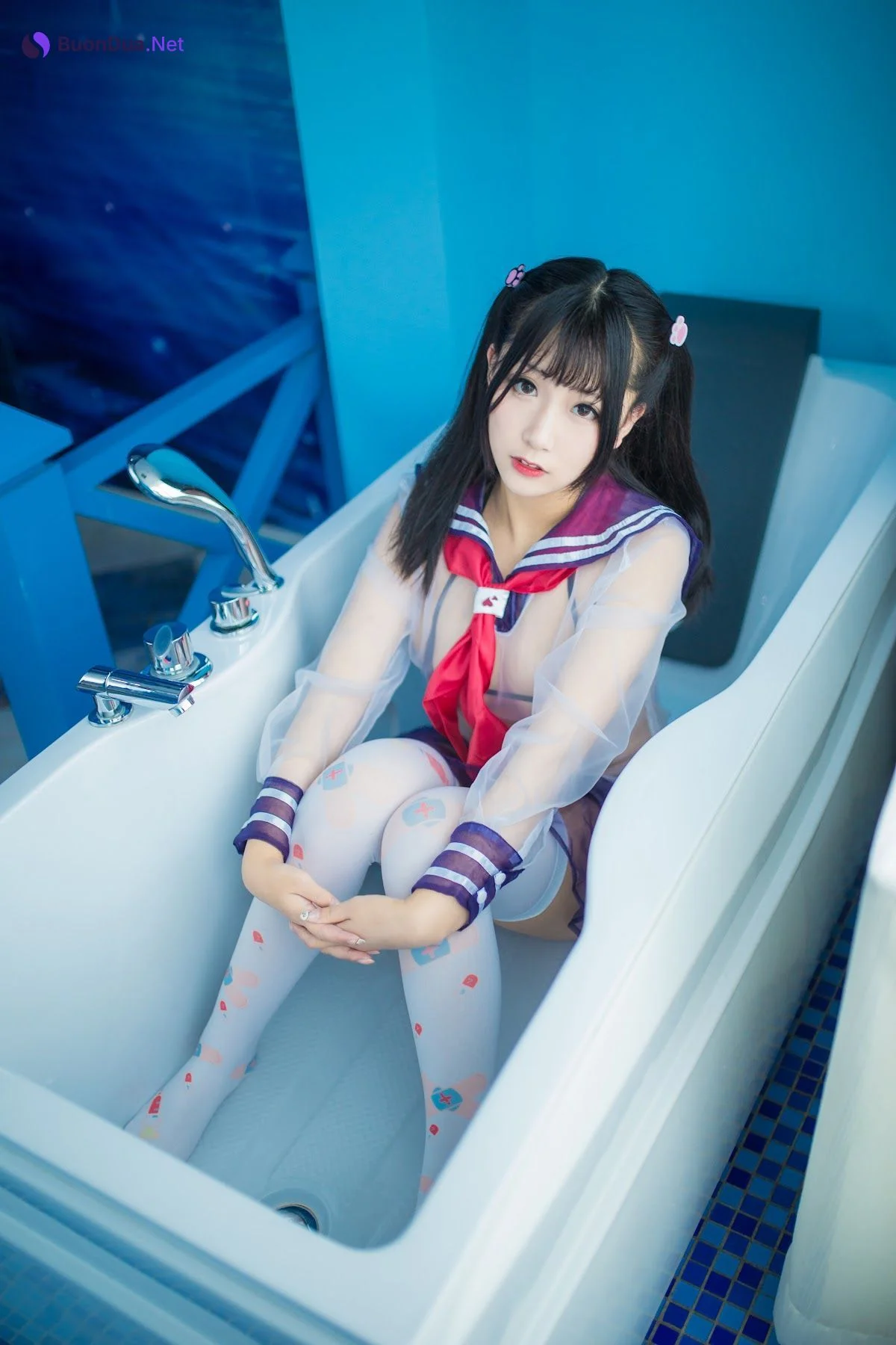 Coser@Mao Jiu Jiang Sakura (猫九酱Sakura) – 刀舞 - 사진 17