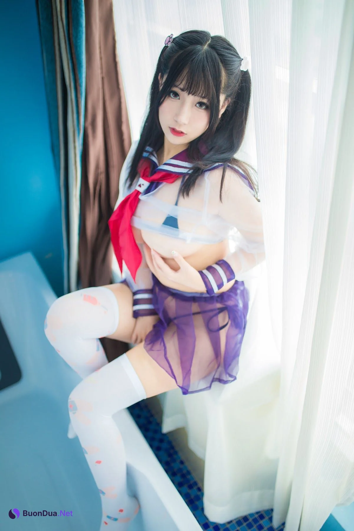 Coser@Mao Jiu Jiang Sakura (猫九酱Sakura) – 刀舞 - 사진 19