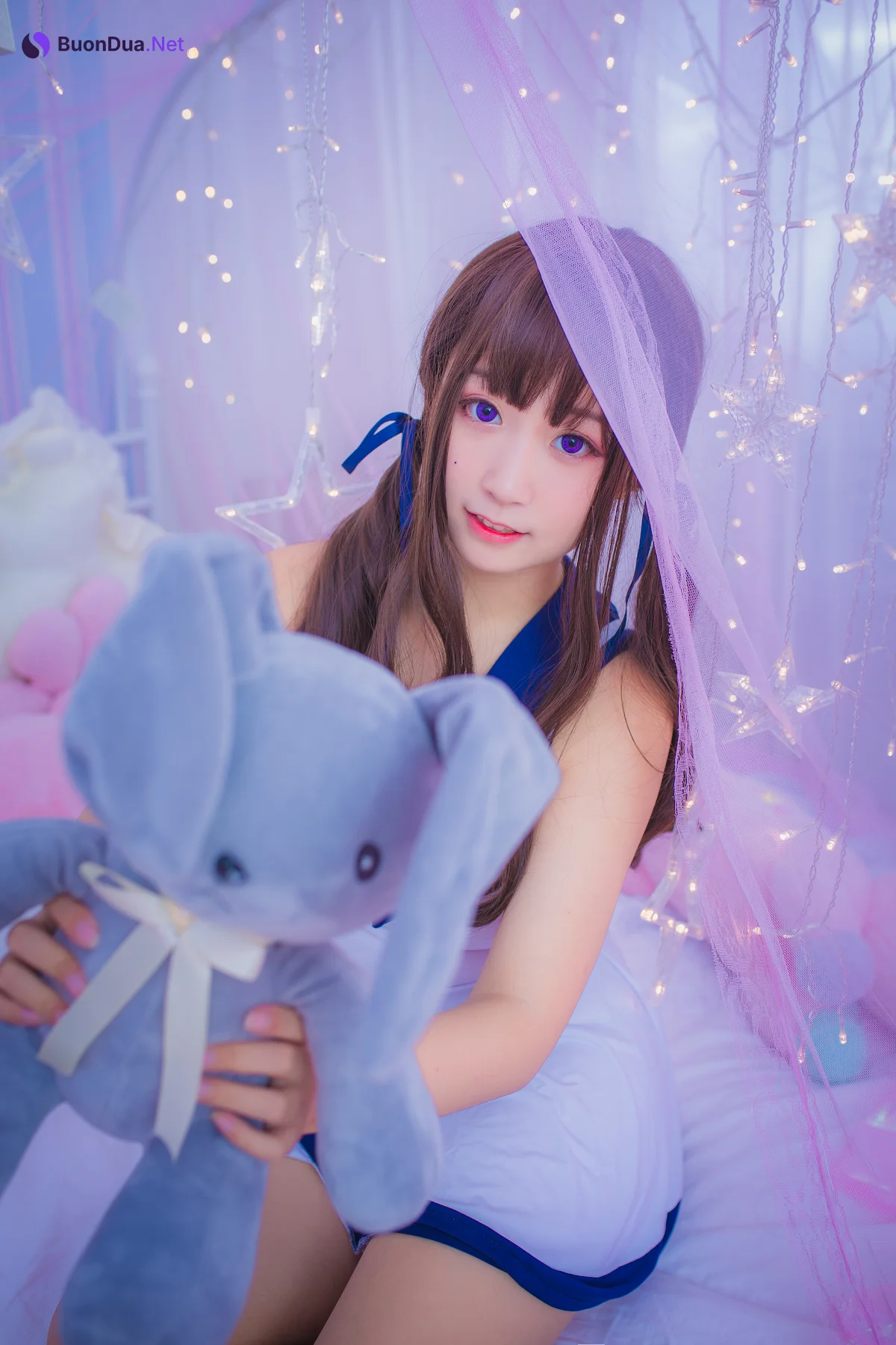 Coser@Mao Jiu Jiang Sakura (猫九酱Sakura) – 连衣水手服 - Photo 6