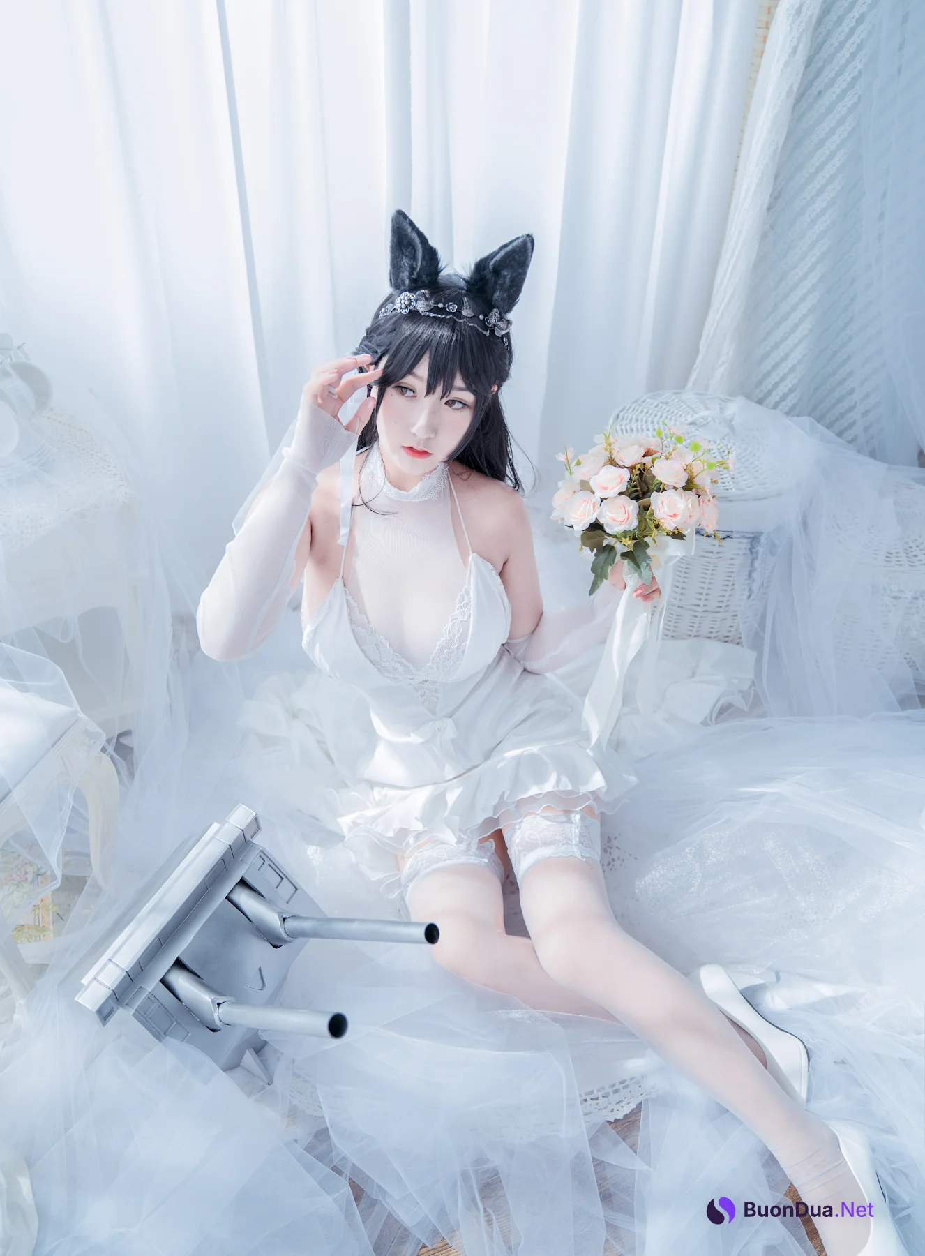 Coser@Mao Jiu Jiang Sakura (猫九酱Sakura) – 碧蓝誓约 - Photo 4