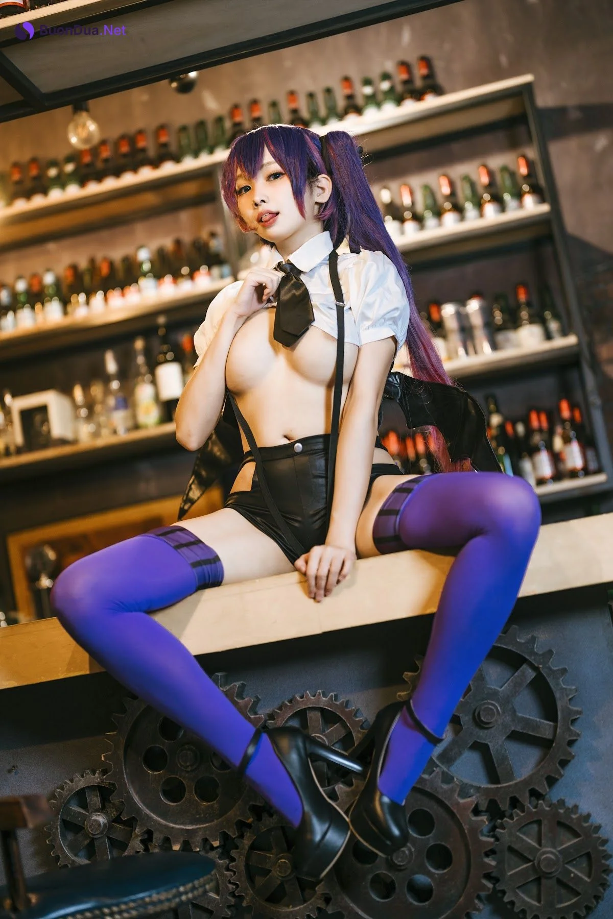 Coser@慕慕Momo – 小惡魔的魅惑之吻-魔太郎 - Photo 11