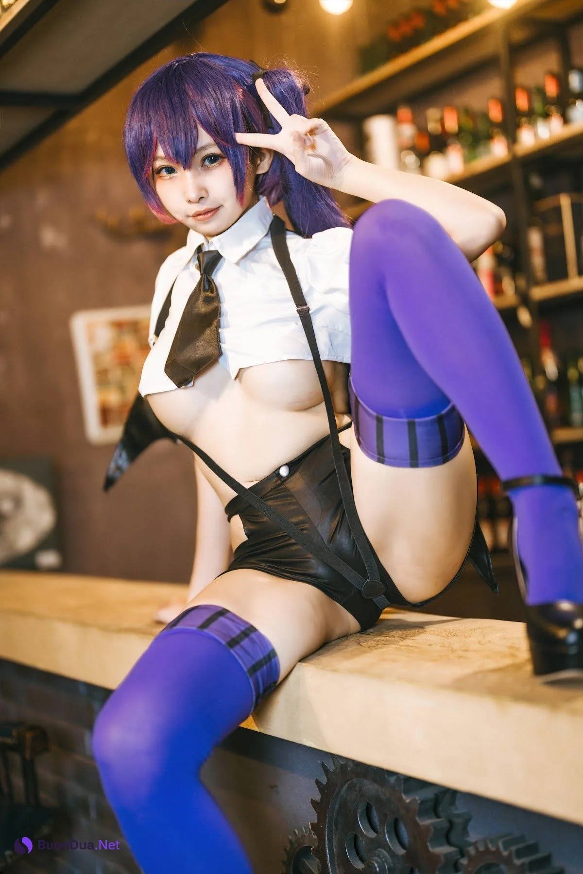 Coser@慕慕Momo – 小惡魔的魅惑之吻-魔太郎 - Photo 14