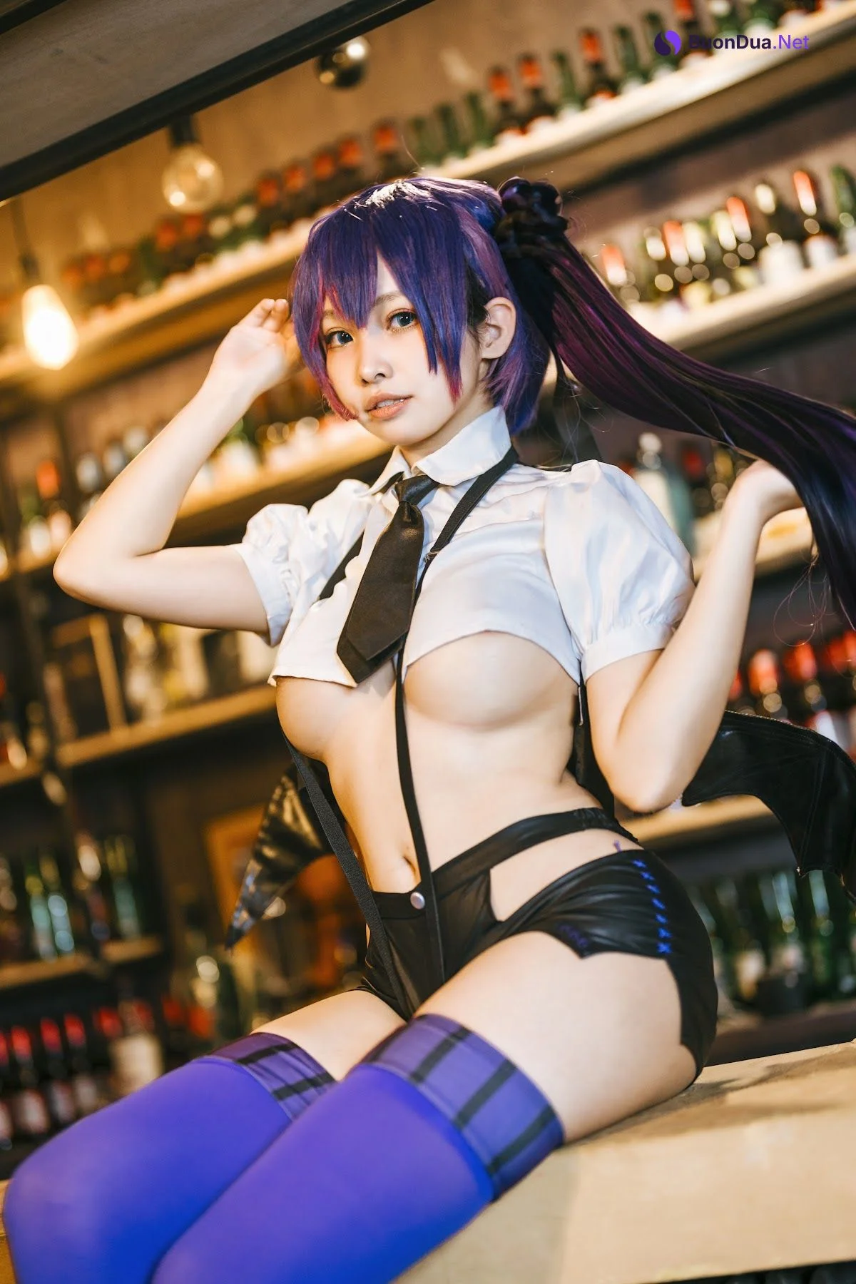 Coser@慕慕Momo – 小惡魔的魅惑之吻-魔太郎 - Photo 9