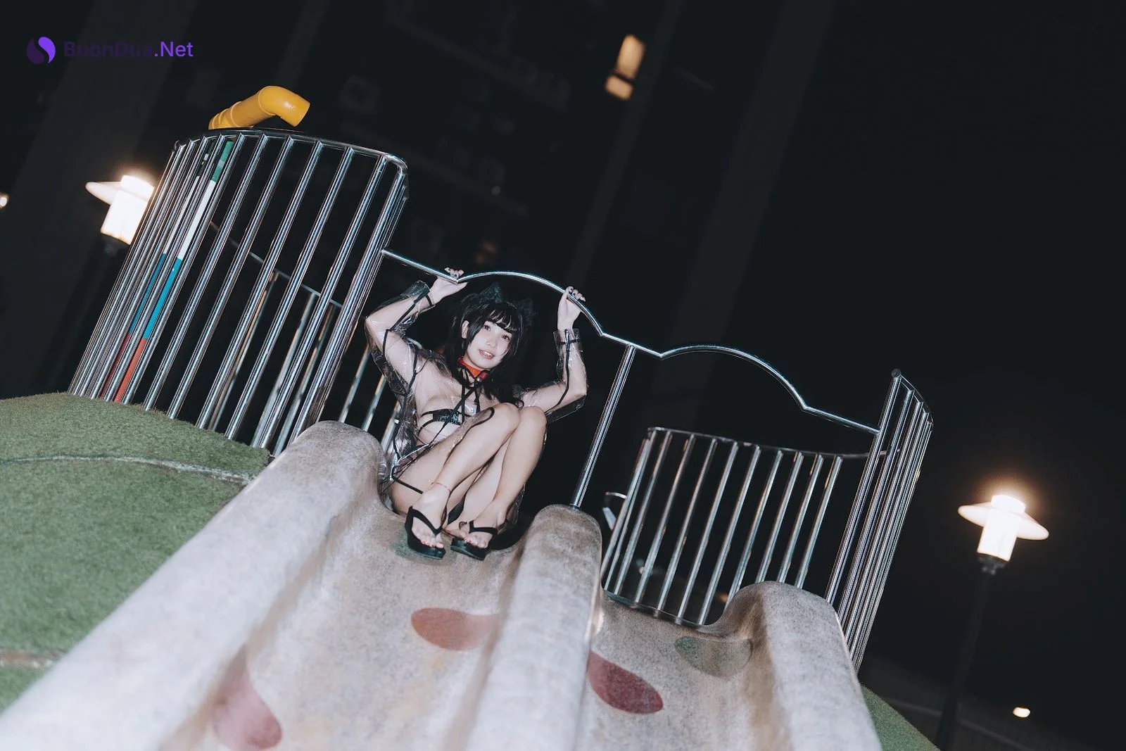 Coser@慕慕Momo – 溜雨衣貓貓 - Photo 3