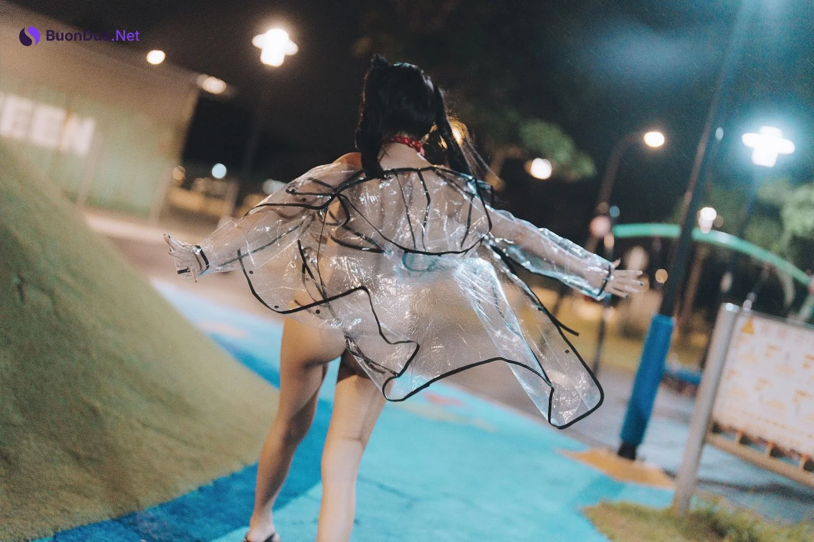 Coser@慕慕Momo – 溜雨衣貓貓 - Photo 6
