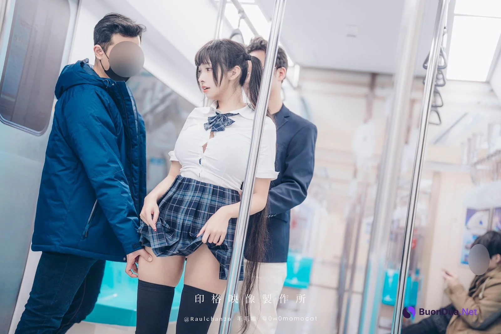 Coser@慕慕Momo – 電車通學少女完整版 - 사진 15