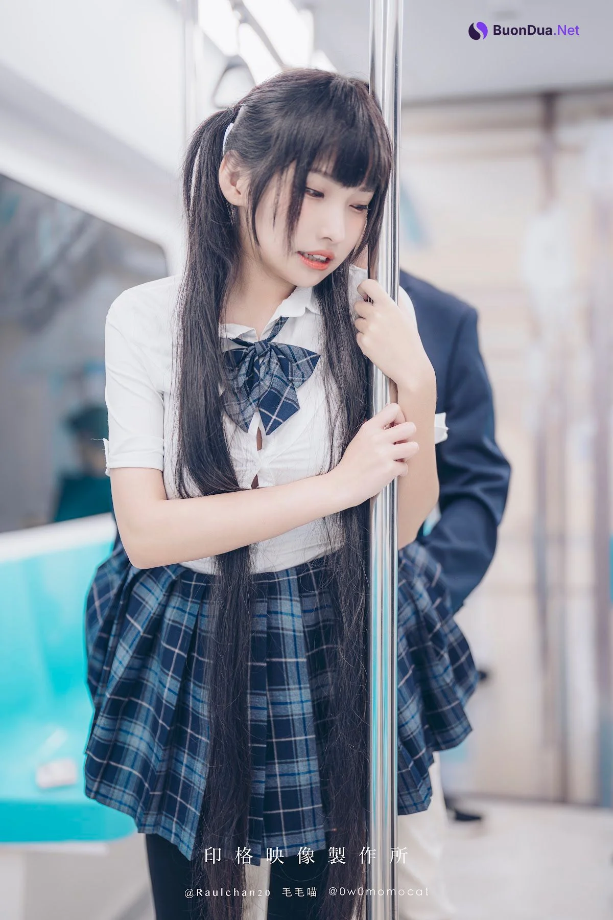 Coser@慕慕Momo – 電車通學少女完整版 - 사진 5