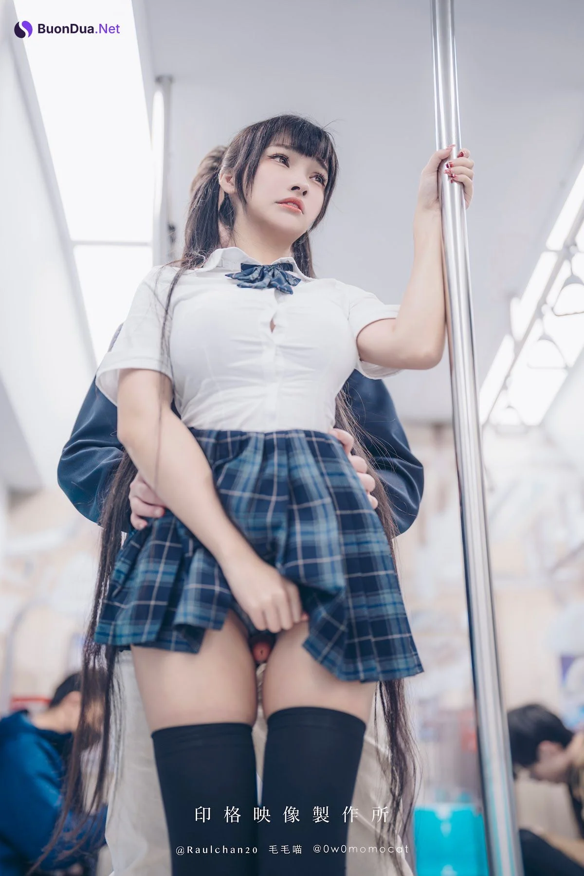 Coser@慕慕Momo – 電車通學少女完整版 - 사진 6