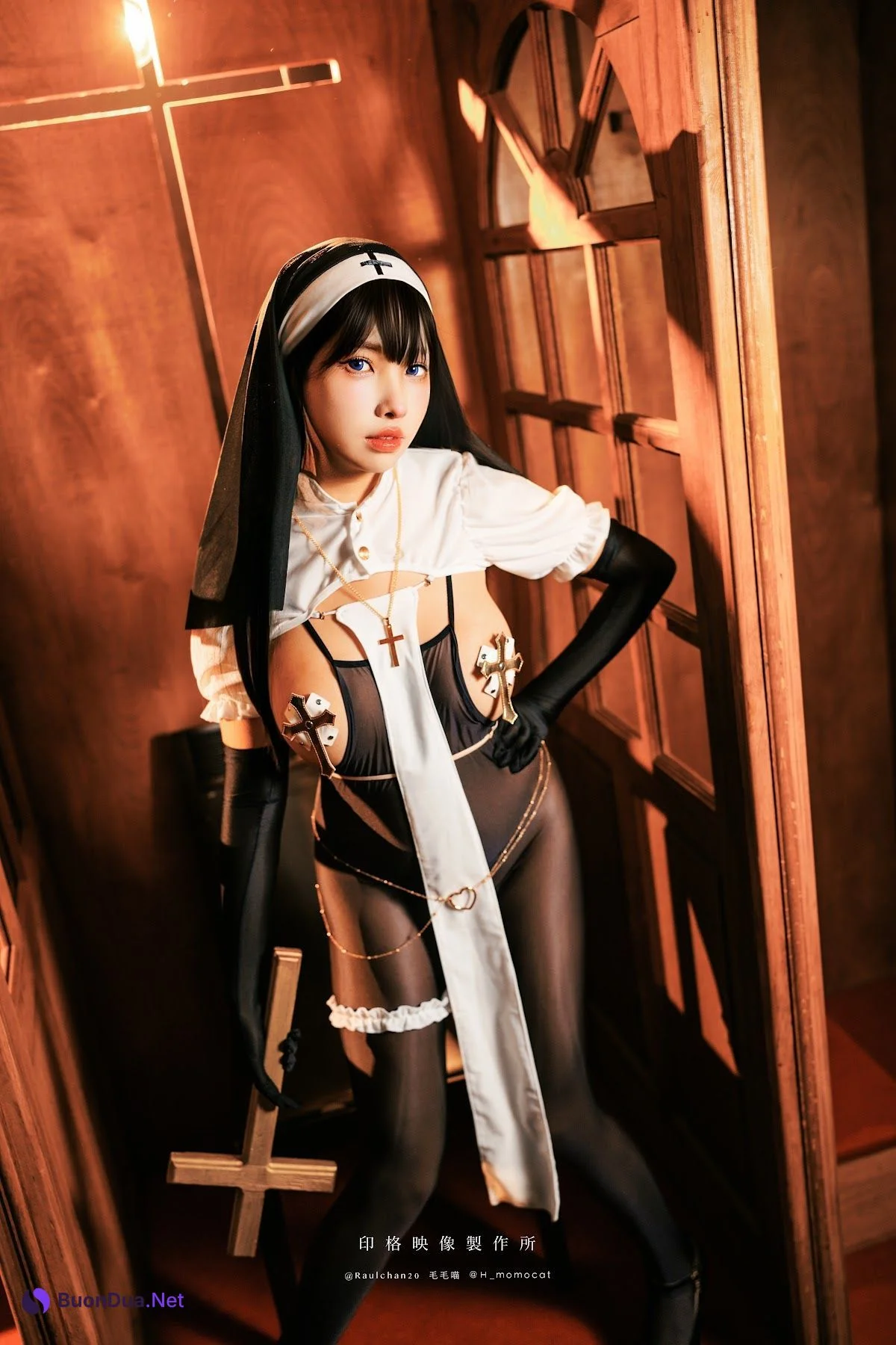Coser@慕慕Momo – 肉體淨化世間罪惡 - 写真 4
