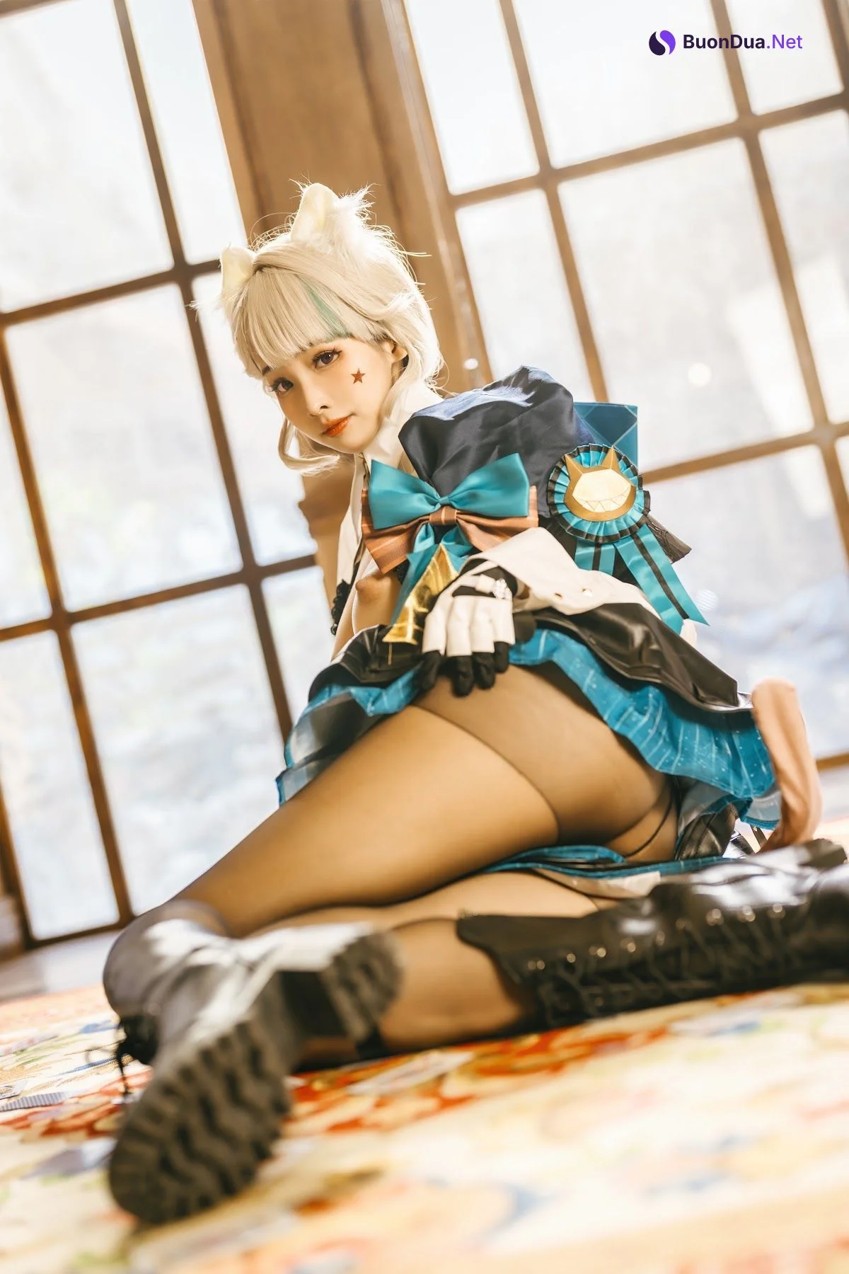 Coser@慕慕Momo – 原神 Genshin 琳妮特的色情魔術 室内 - รูปภาพ 13