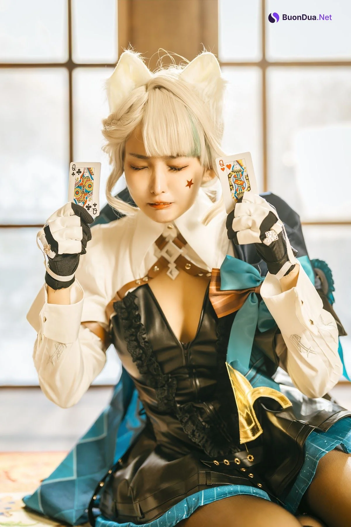 Coser@慕慕Momo – 原神 Genshin 琳妮特的色情魔術 室内 - รูปภาพ 5