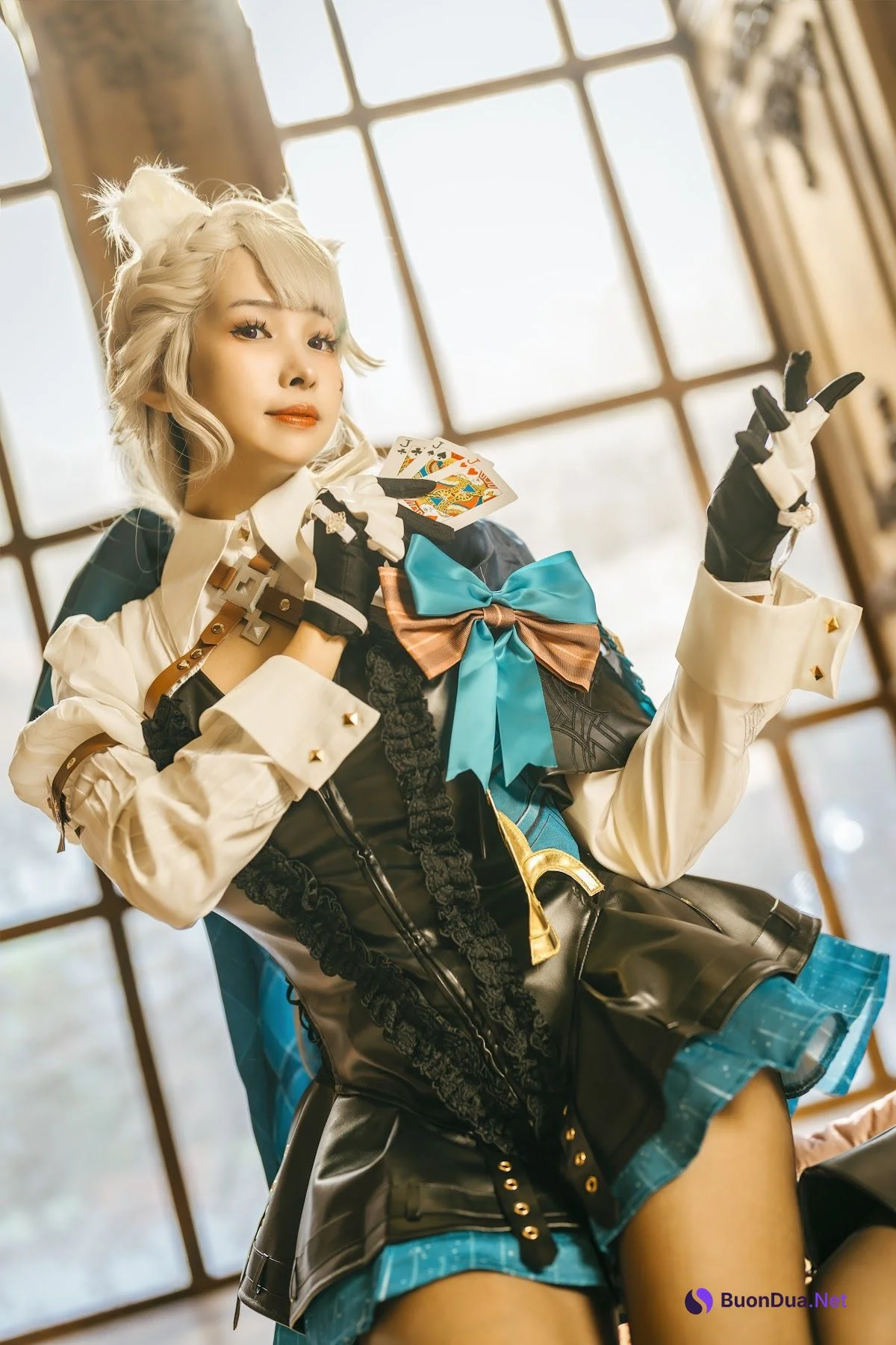 Coser@慕慕Momo – 原神 Genshin 琳妮特的色情魔術 室内 - รูปภาพ 8