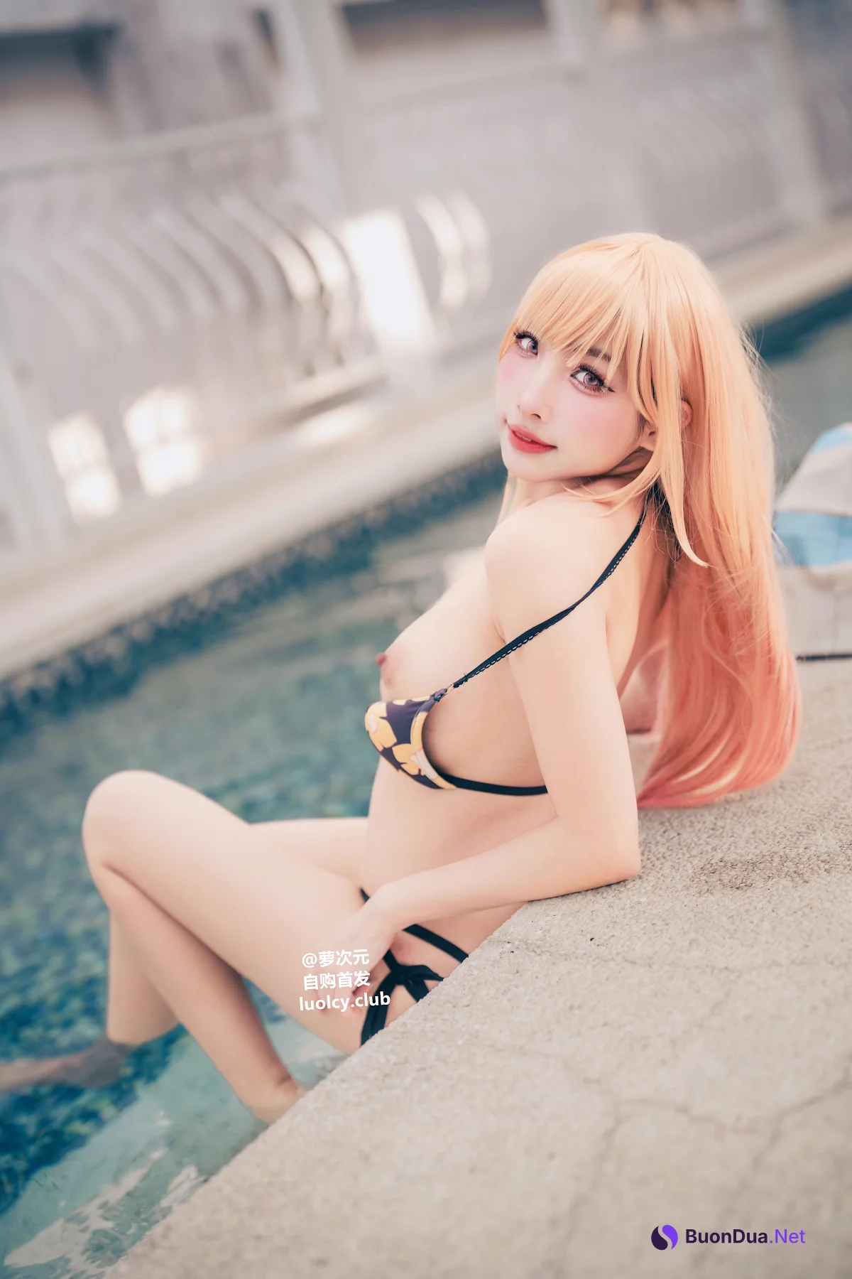 Coser@慕慕Momo – Marin 海夢 – Ver.泳裝 - Photo 11