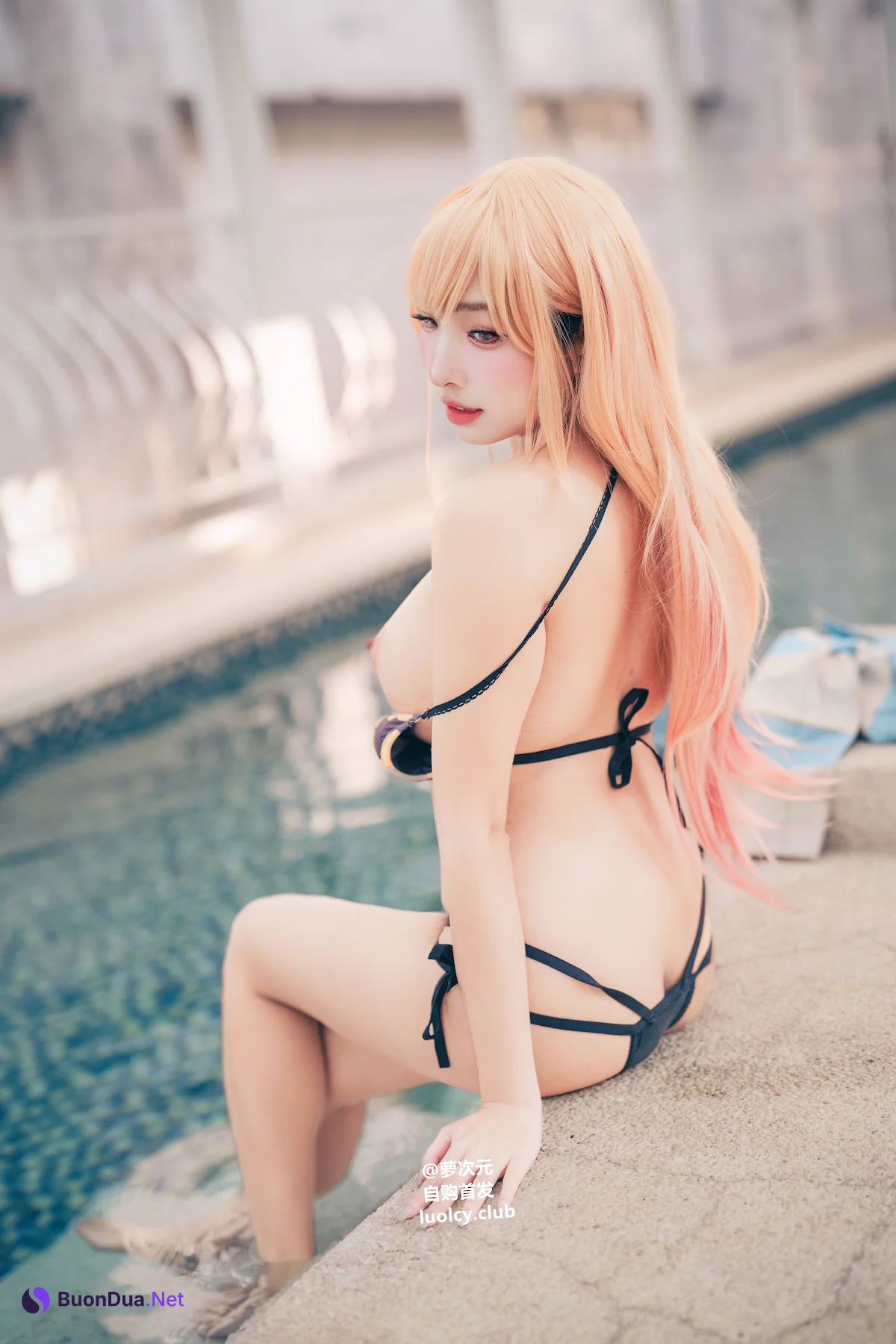 Coser@慕慕Momo – Marin 海夢 – Ver.泳裝 - Photo 13