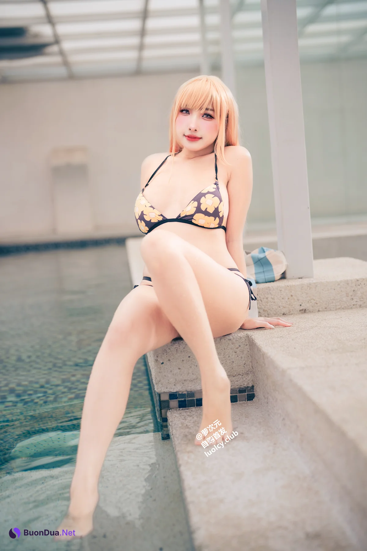 Coser@慕慕Momo – Marin 海夢 – Ver.泳裝 - Photo 6