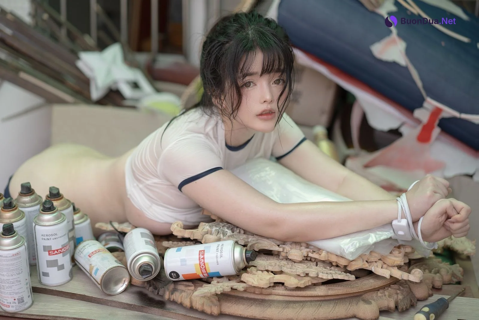 Coser@NinJA阿寨寨 No.007 体育课后 - รูปภาพ 7