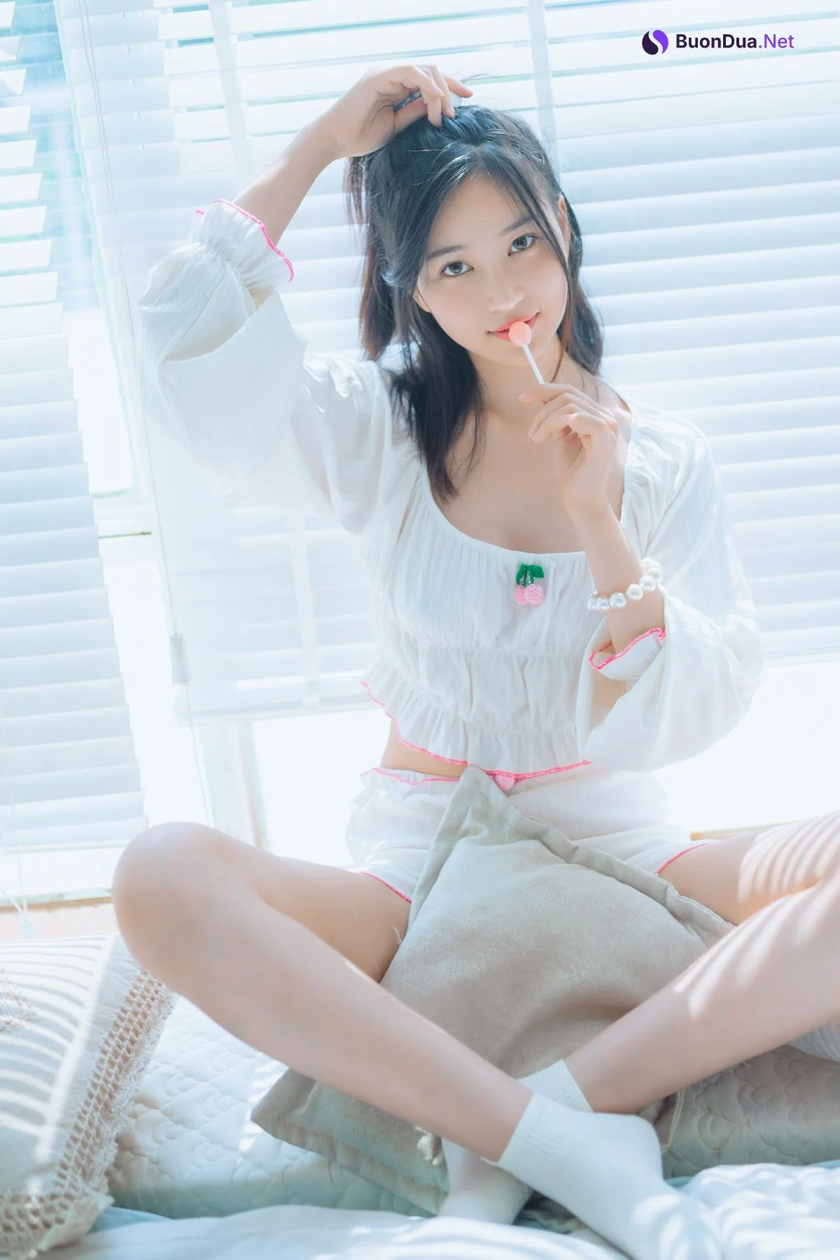 Coser@年年Nnian – 爱吃棒棒糖的少女 - 사진 16