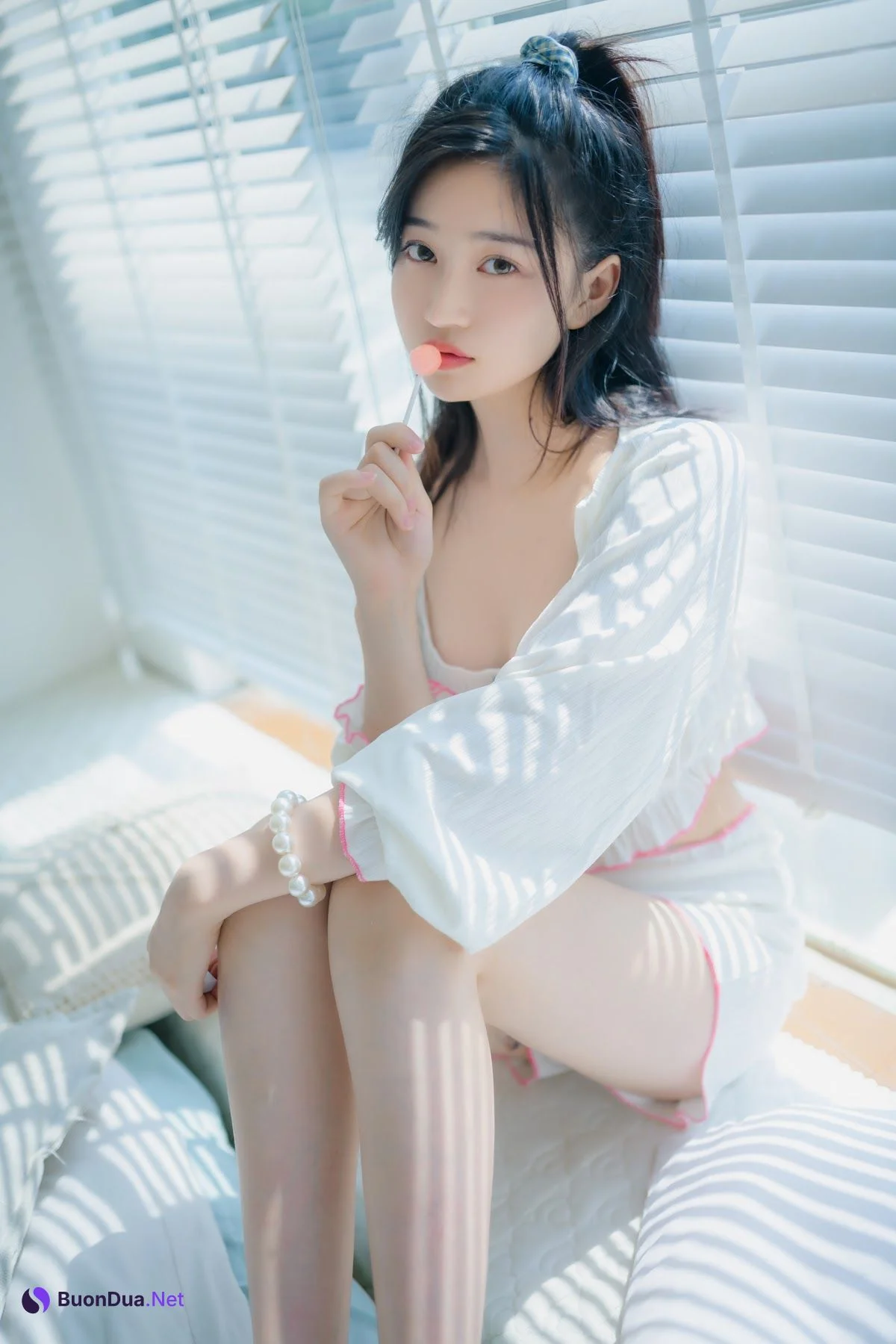 Coser@年年Nnian – 爱吃棒棒糖的少女 - 사진 19