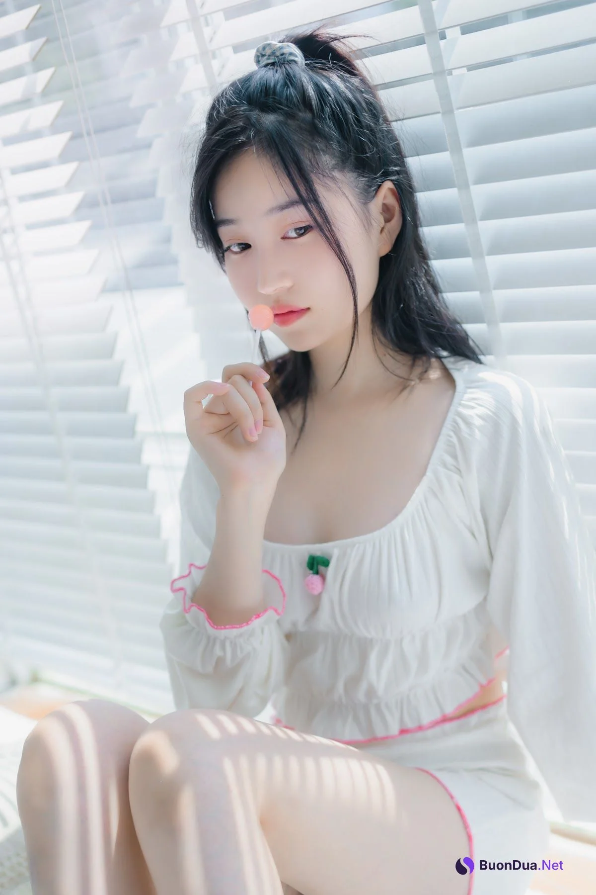 Coser@年年Nnian – 爱吃棒棒糖的少女 - 사진 20