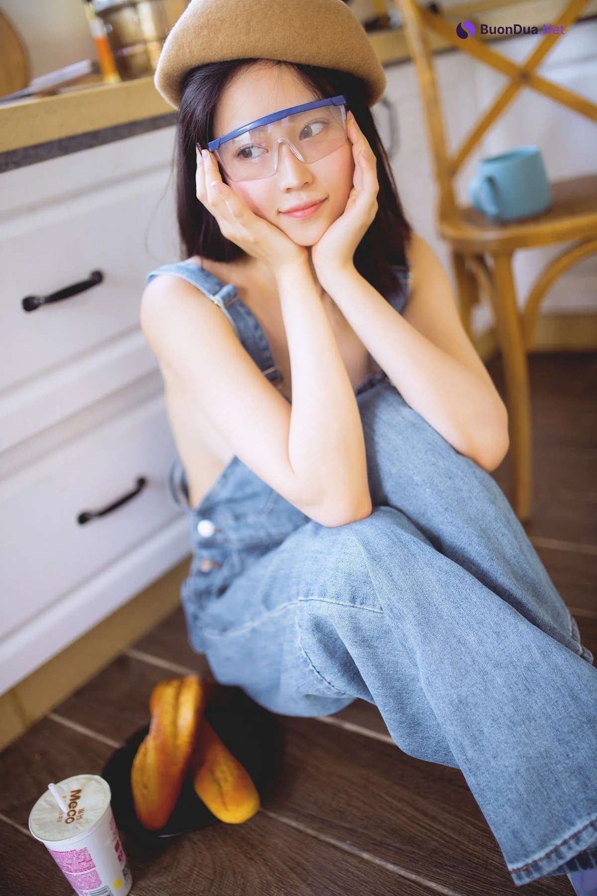 Coser@年年Nnian – 背带裤 - 사진 10