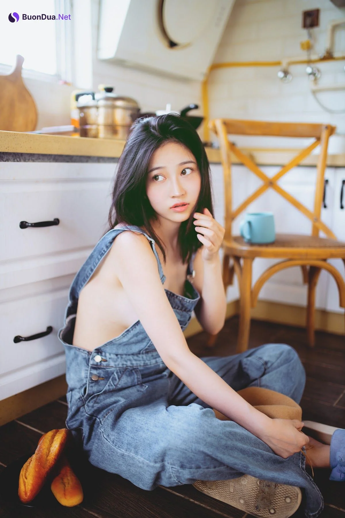 Coser@年年Nnian – 背带裤 - 사진 2