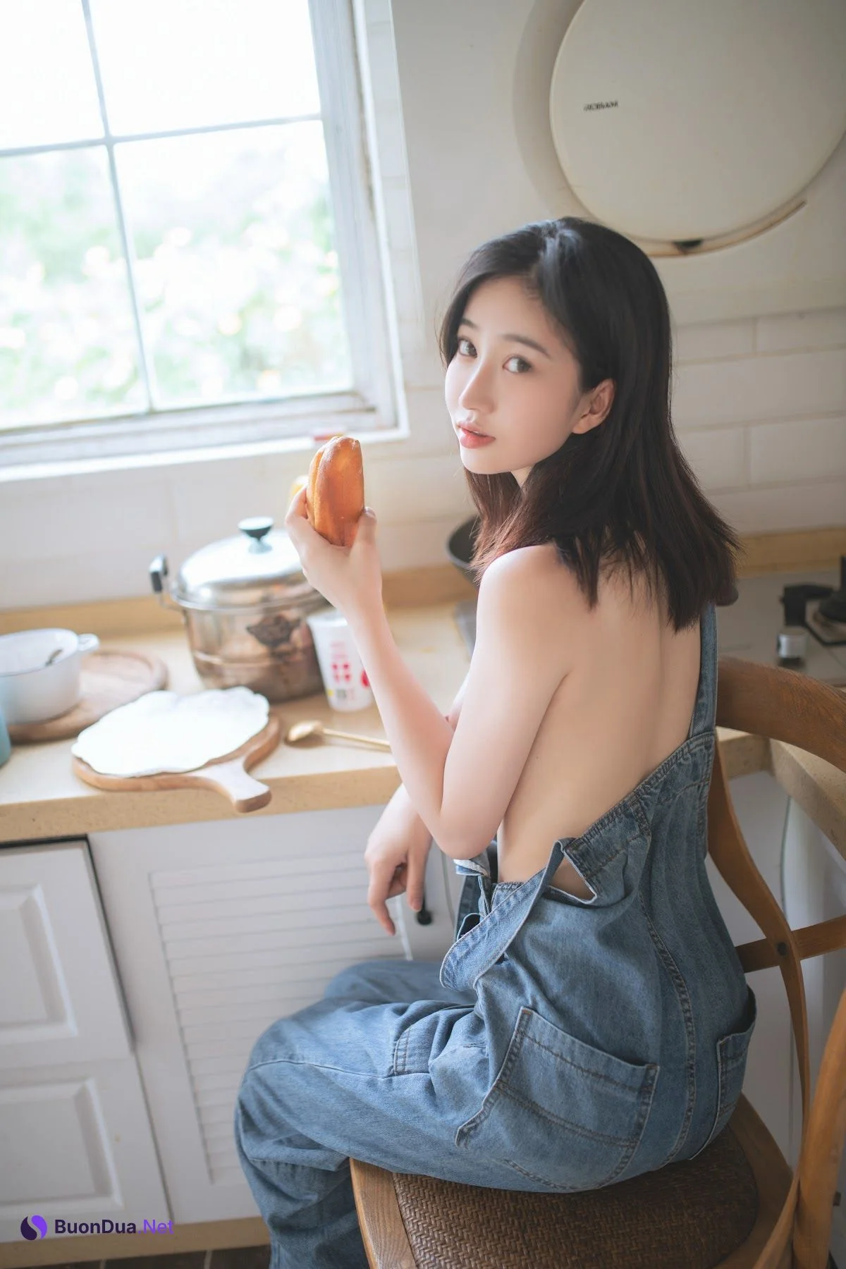 Coser@年年Nnian – 背带裤 - 사진 20