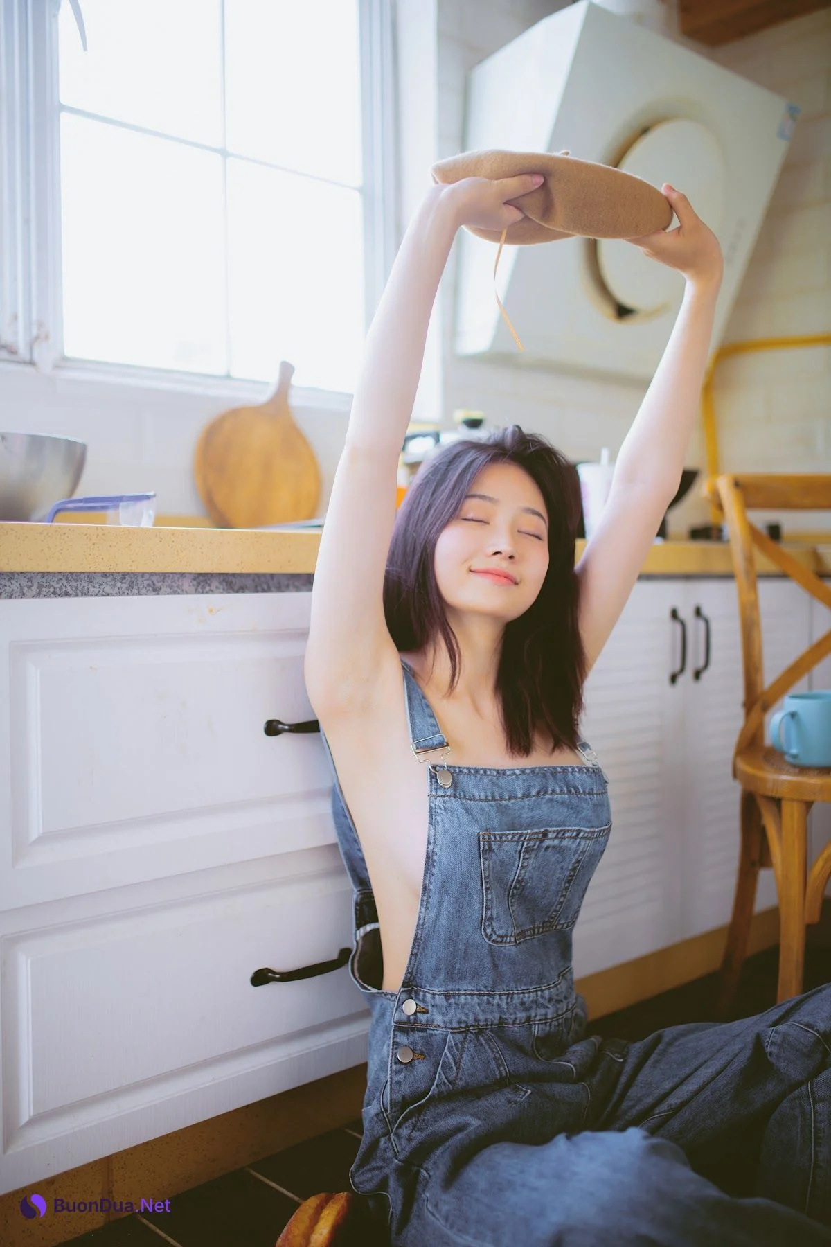 Coser@年年Nnian – 背带裤 - 사진 3