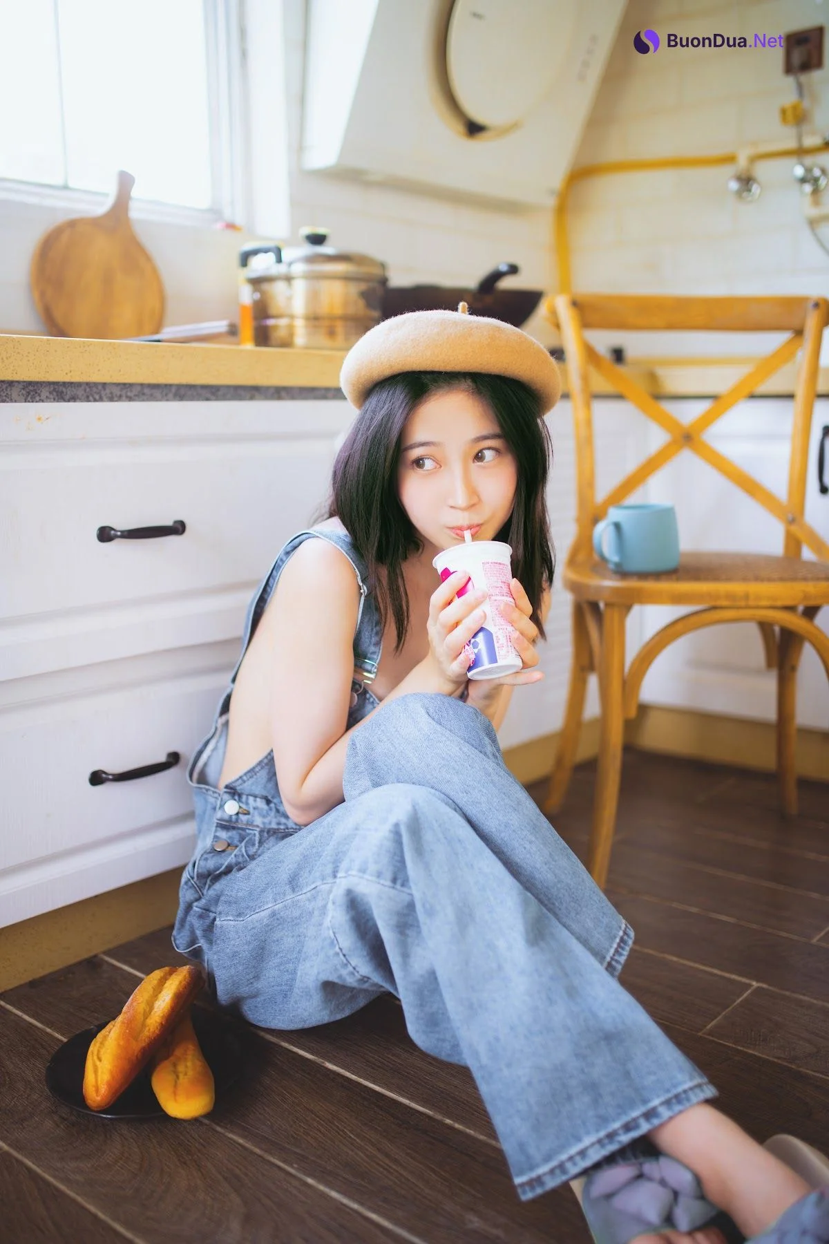 Coser@年年Nnian – 背带裤 - 사진 5