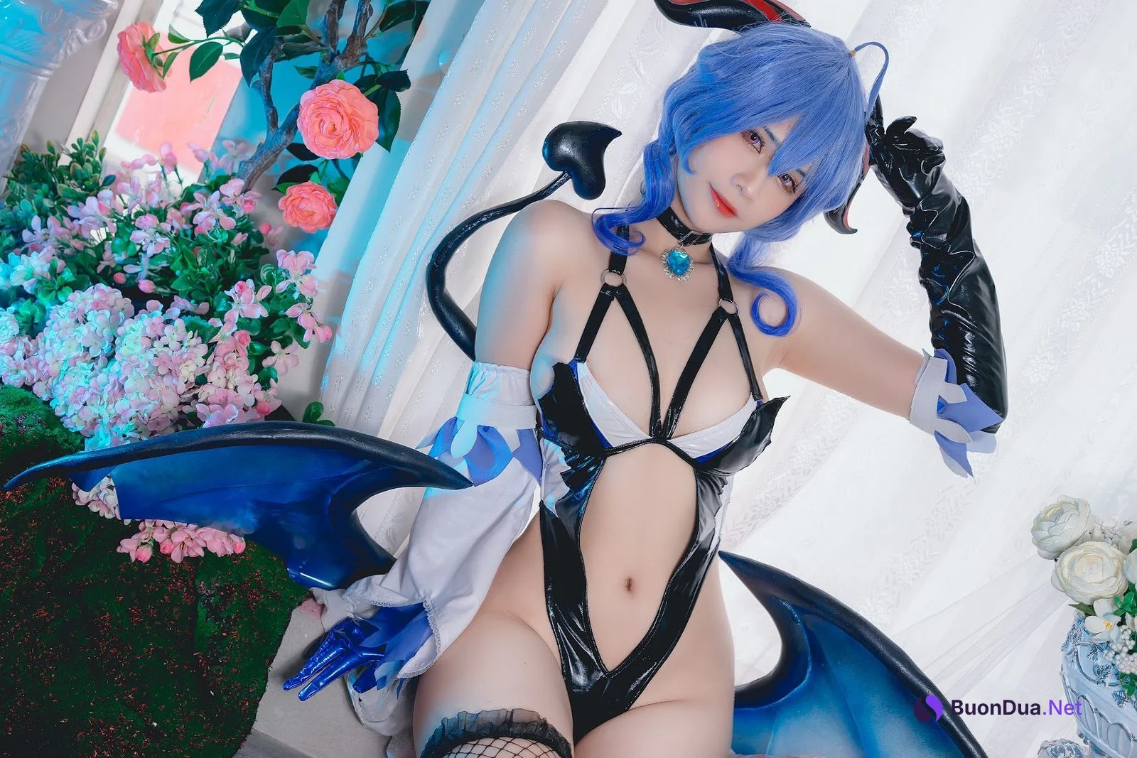 Coser@Pyon – Ganyu Succubus - Photo 14