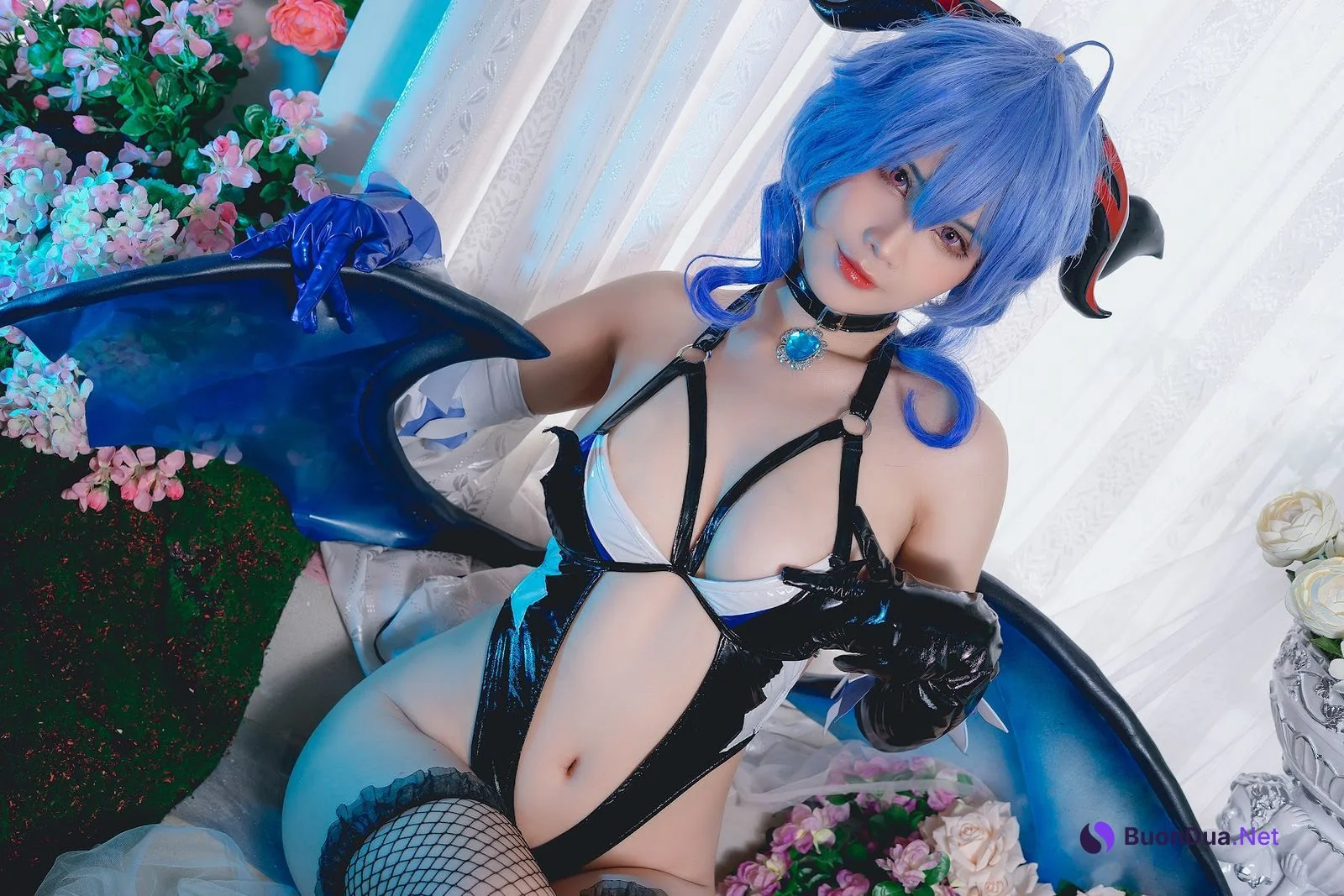 Coser@Pyon – Ganyu Succubus - Photo 15