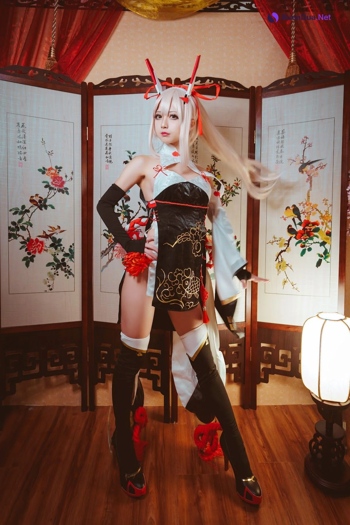 Coser@沖田凜花Rinka – Ayanami Cheongasm - Photo 12